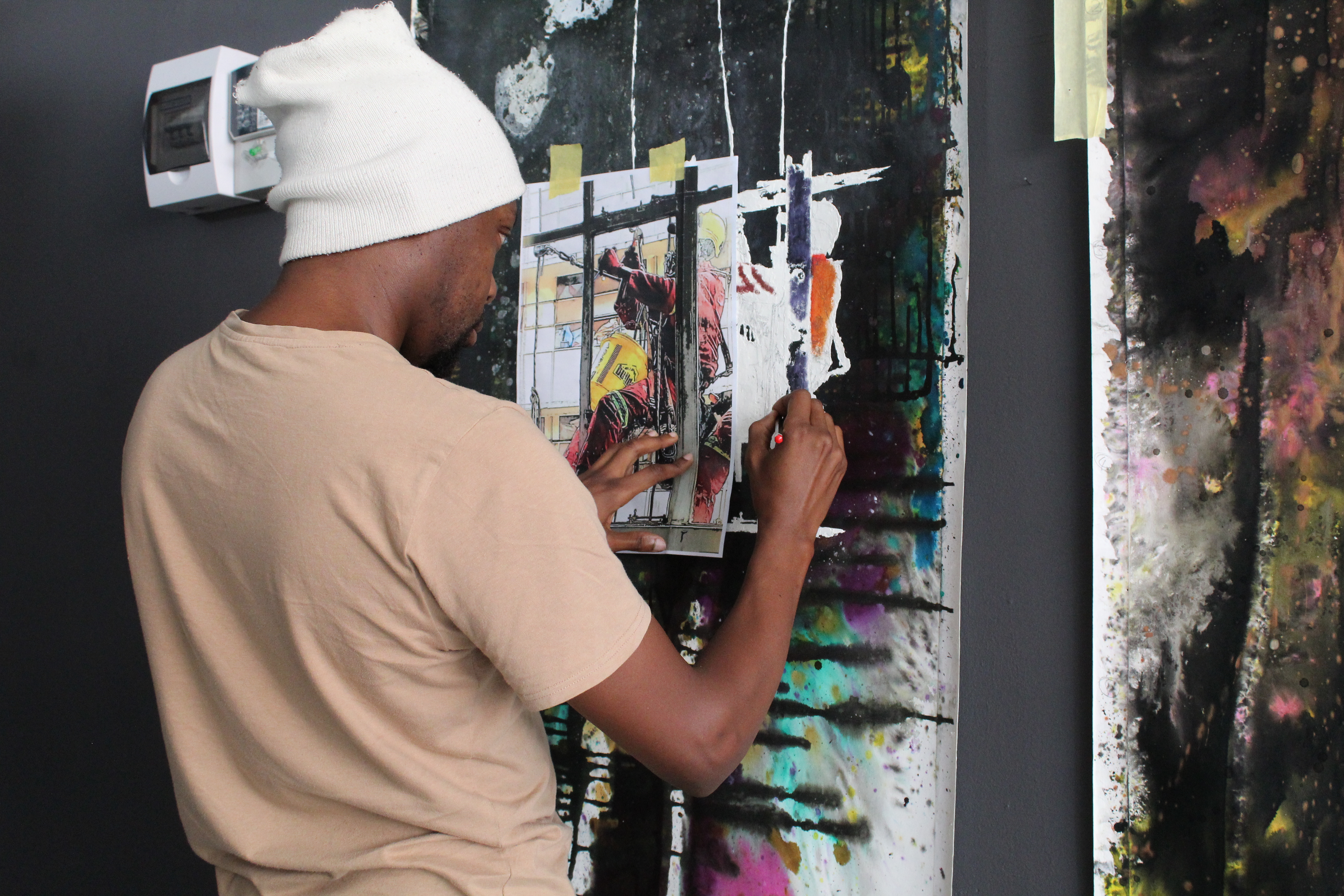 The eye of the storm — Mpho Machate works away from the noise