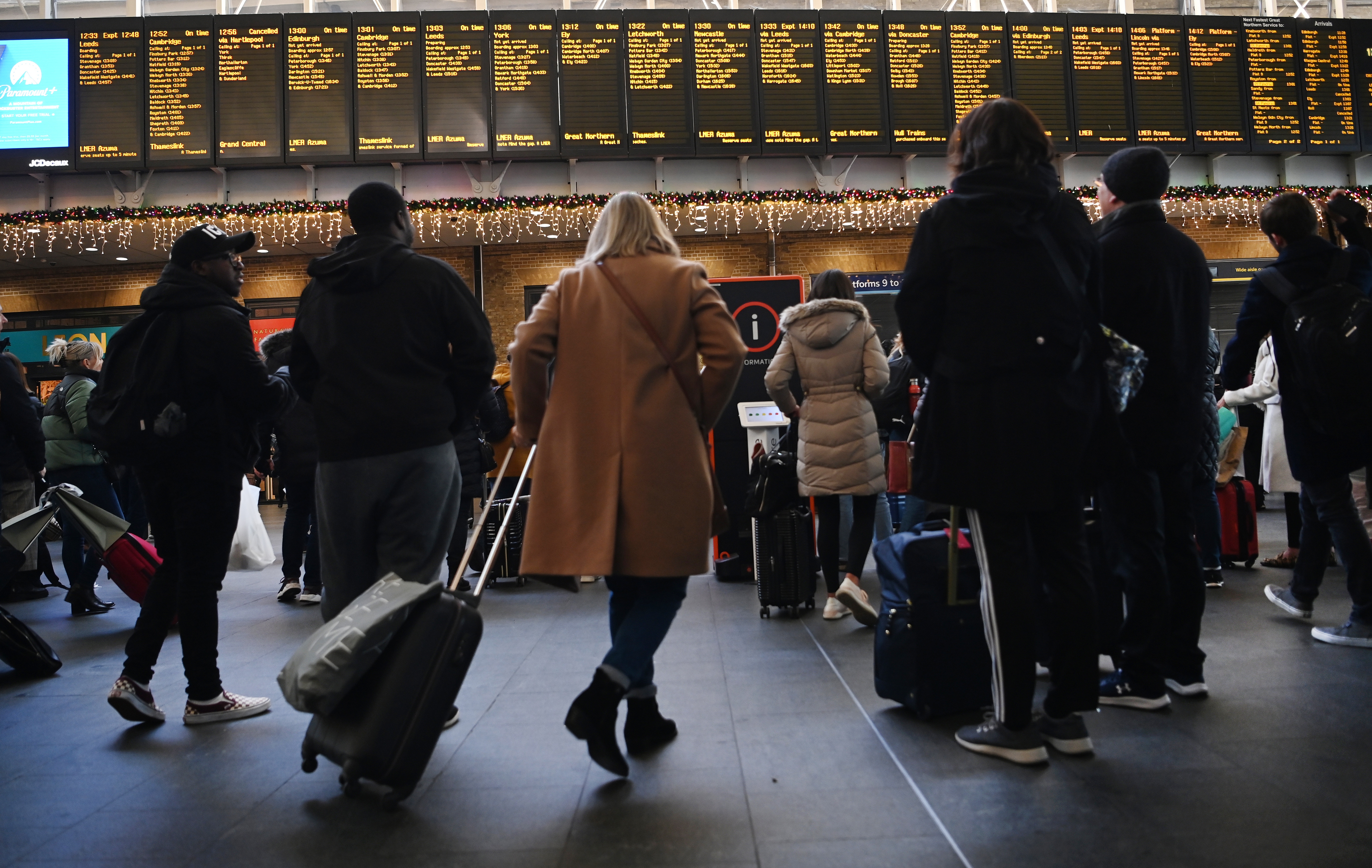 RMT rejects offer from train operators aimed at preventing rail strikes over Christmas