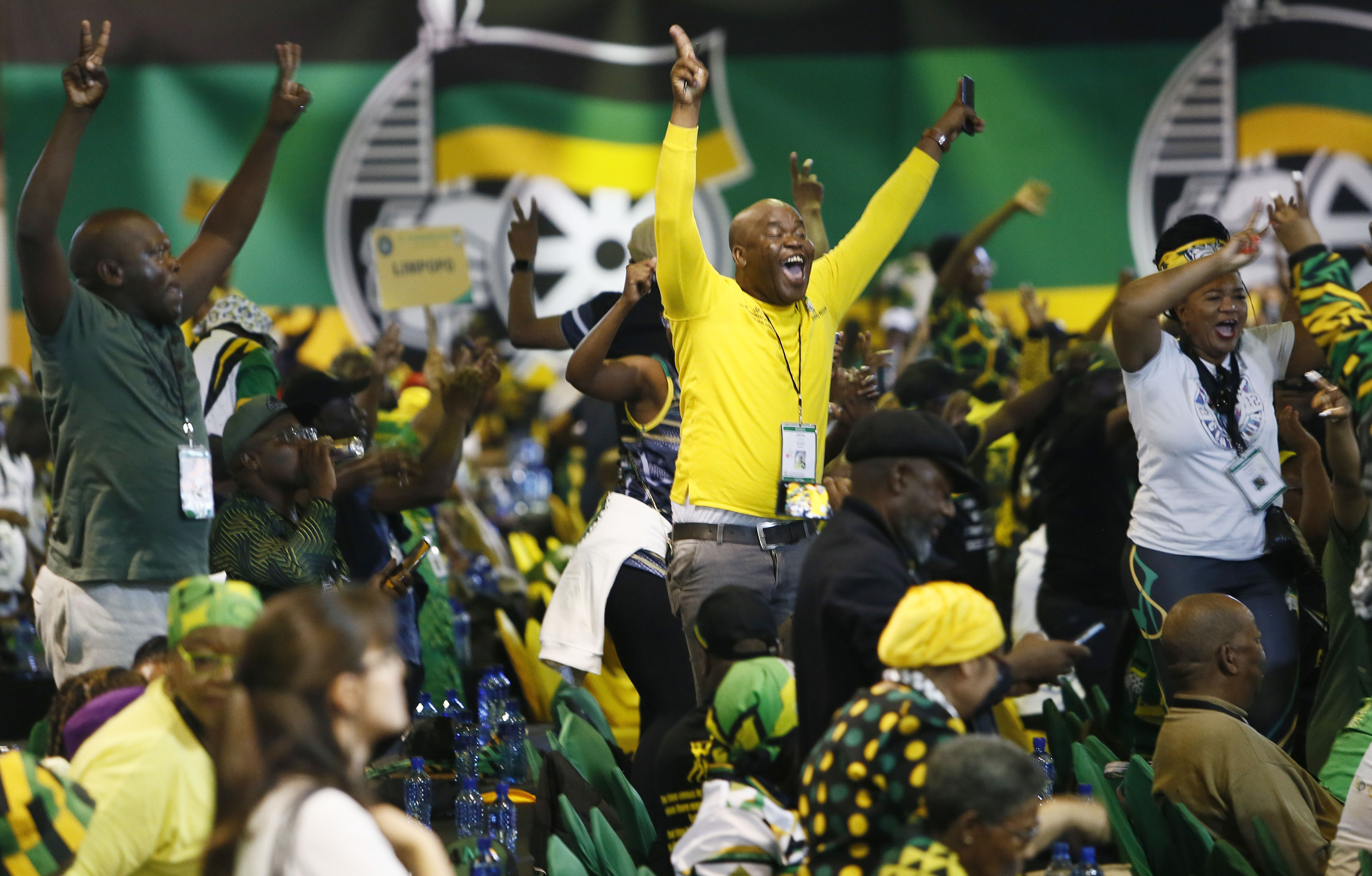 ‘I feel absolutely gorgeous’ – joy (and some weeping) over Ramaphosa’s victory