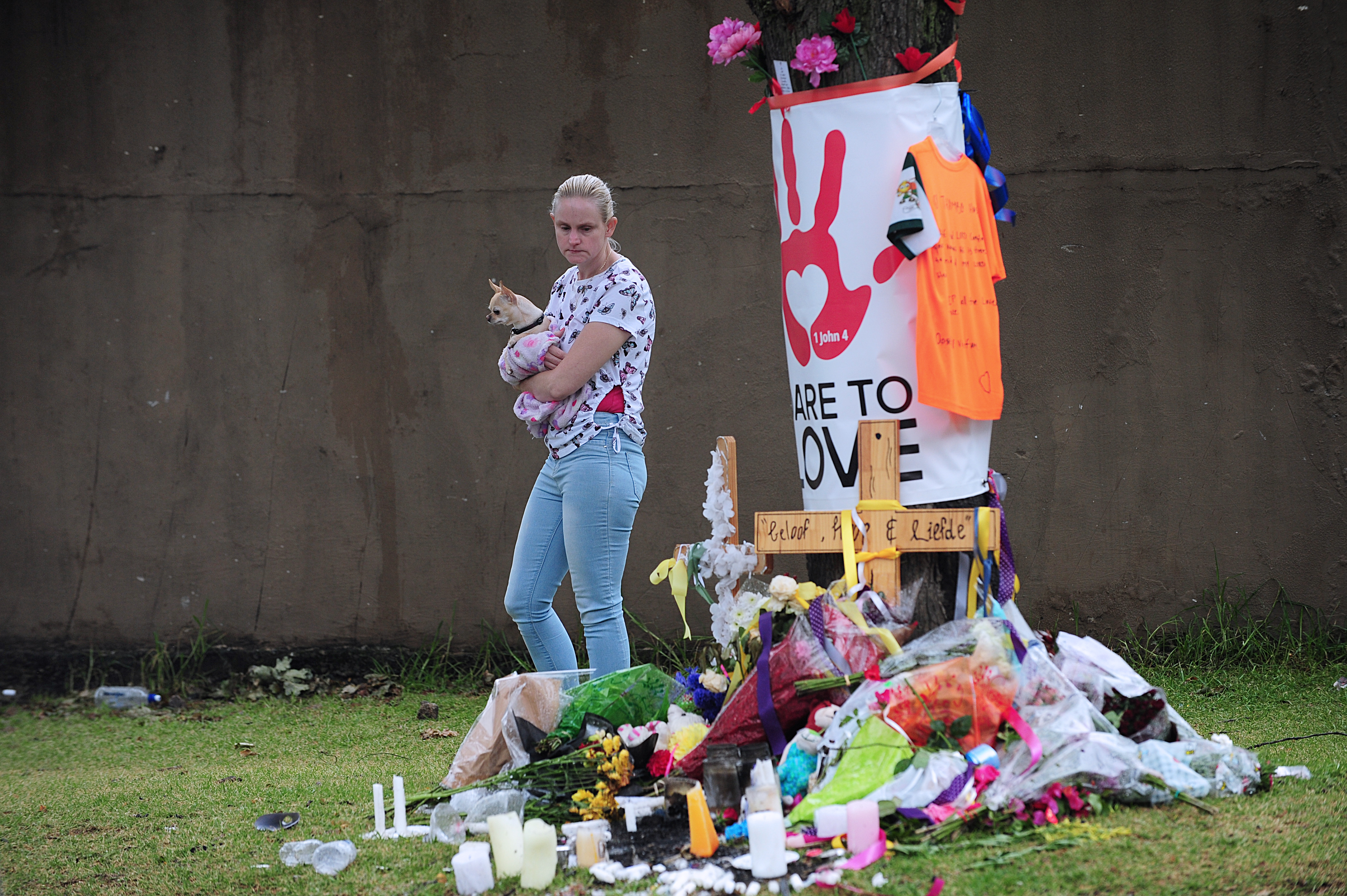 Hospital colleagues voice ‘trauma’ and ‘anger’ as heartfelt tributes flow for 12 ‘fallen heroes’ at Boksburg memorial