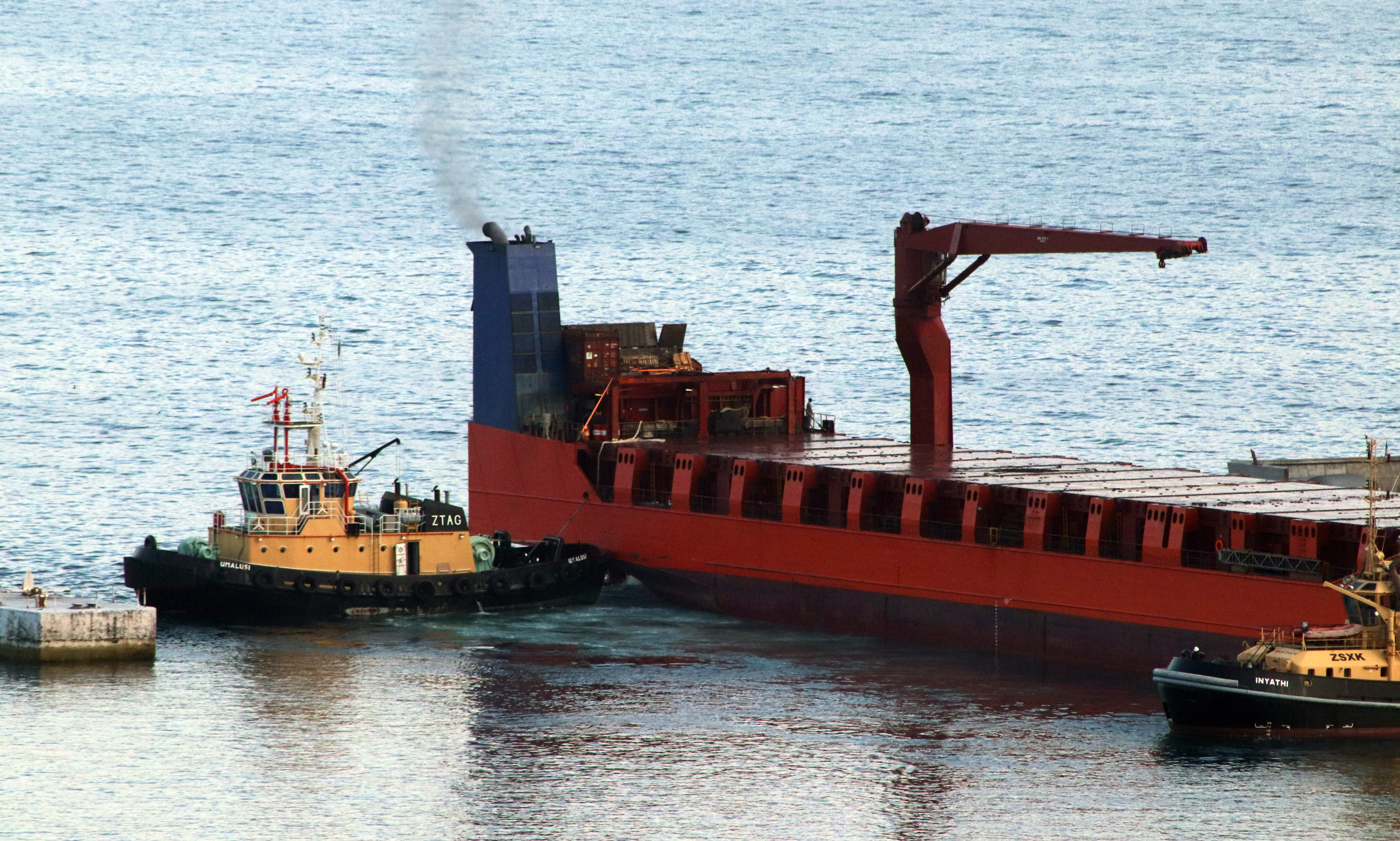 Lady R’s cargo was an ‘old order’ for ammunition, Modise says, but remains tight-lipped on details