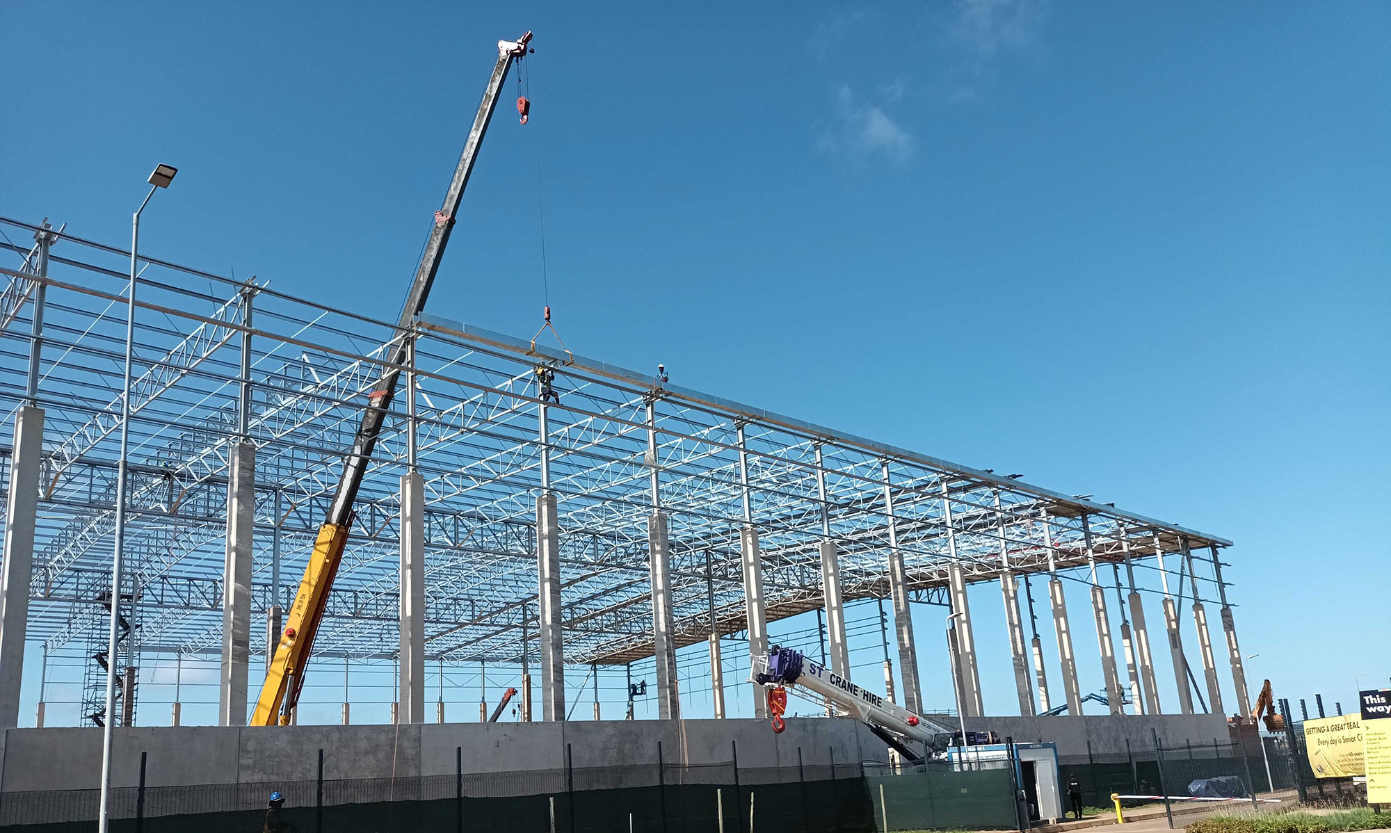 New warehouse springs up next to poison-soaked UPL explosion site