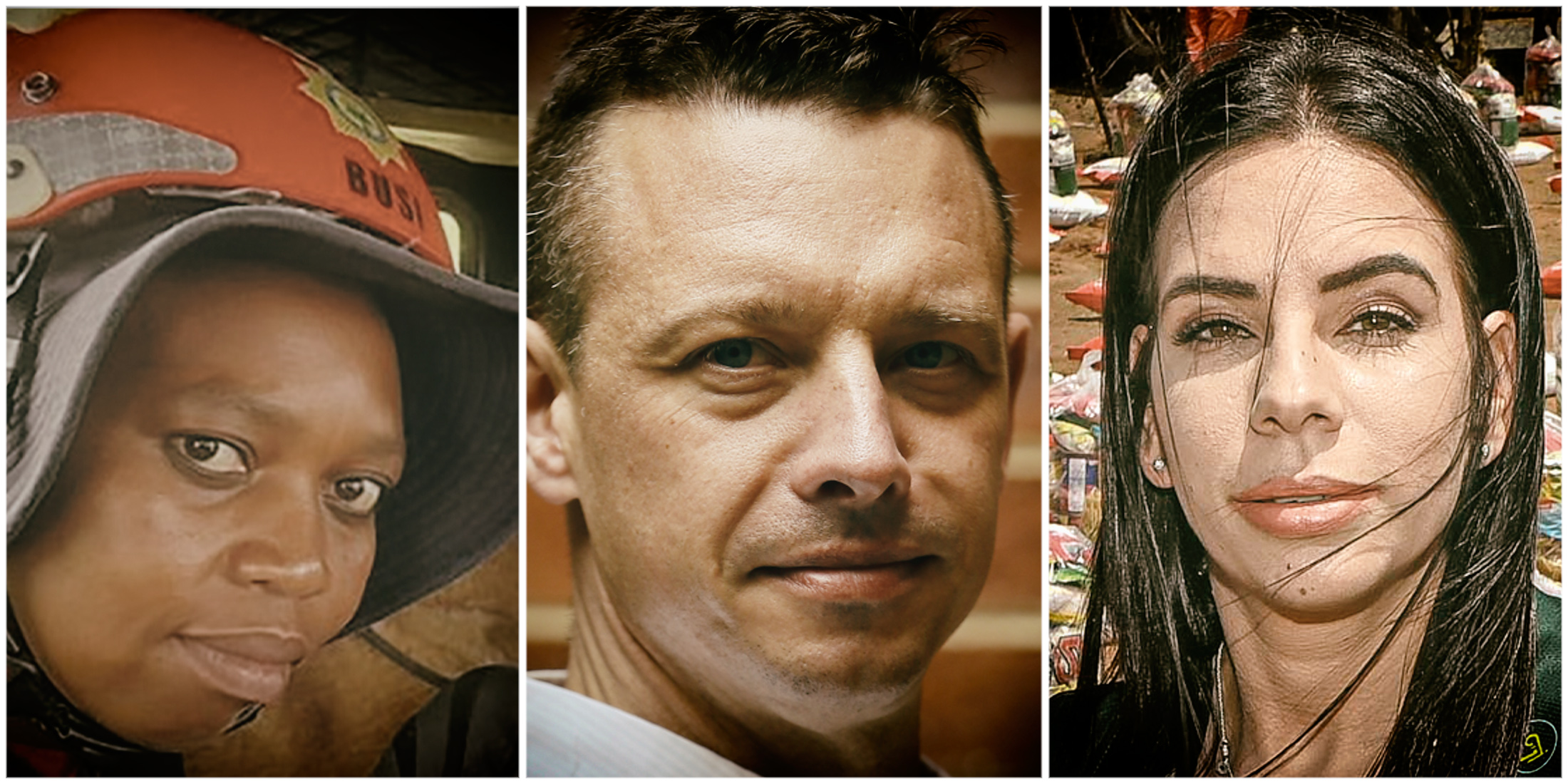 Sergeant Busisiwe Mjwara, Tim de Maayer, Corene Conradie  – our heroes who have selflessly helped others