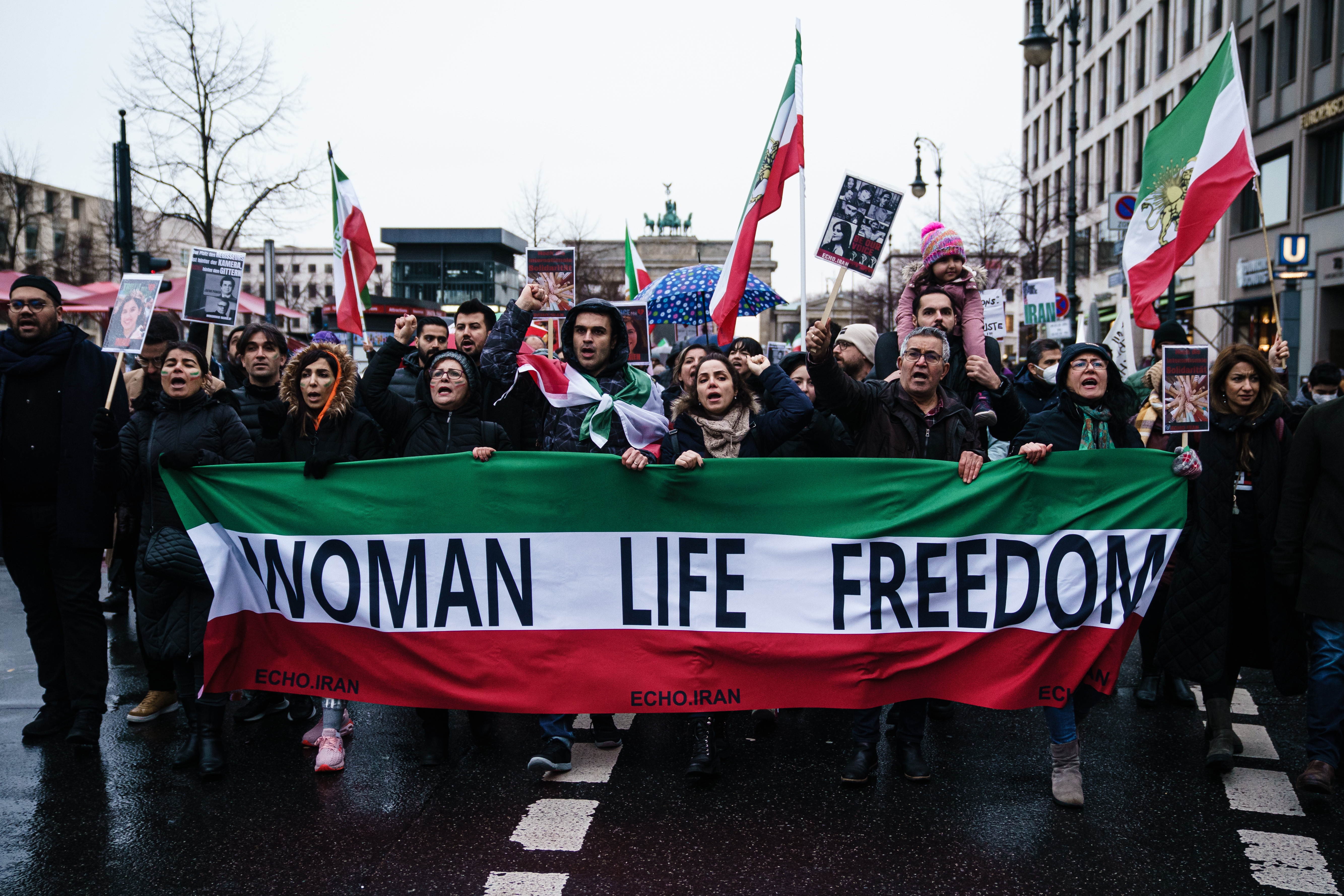 Protest to mark 3rd anniversary of Flight PS752 downing