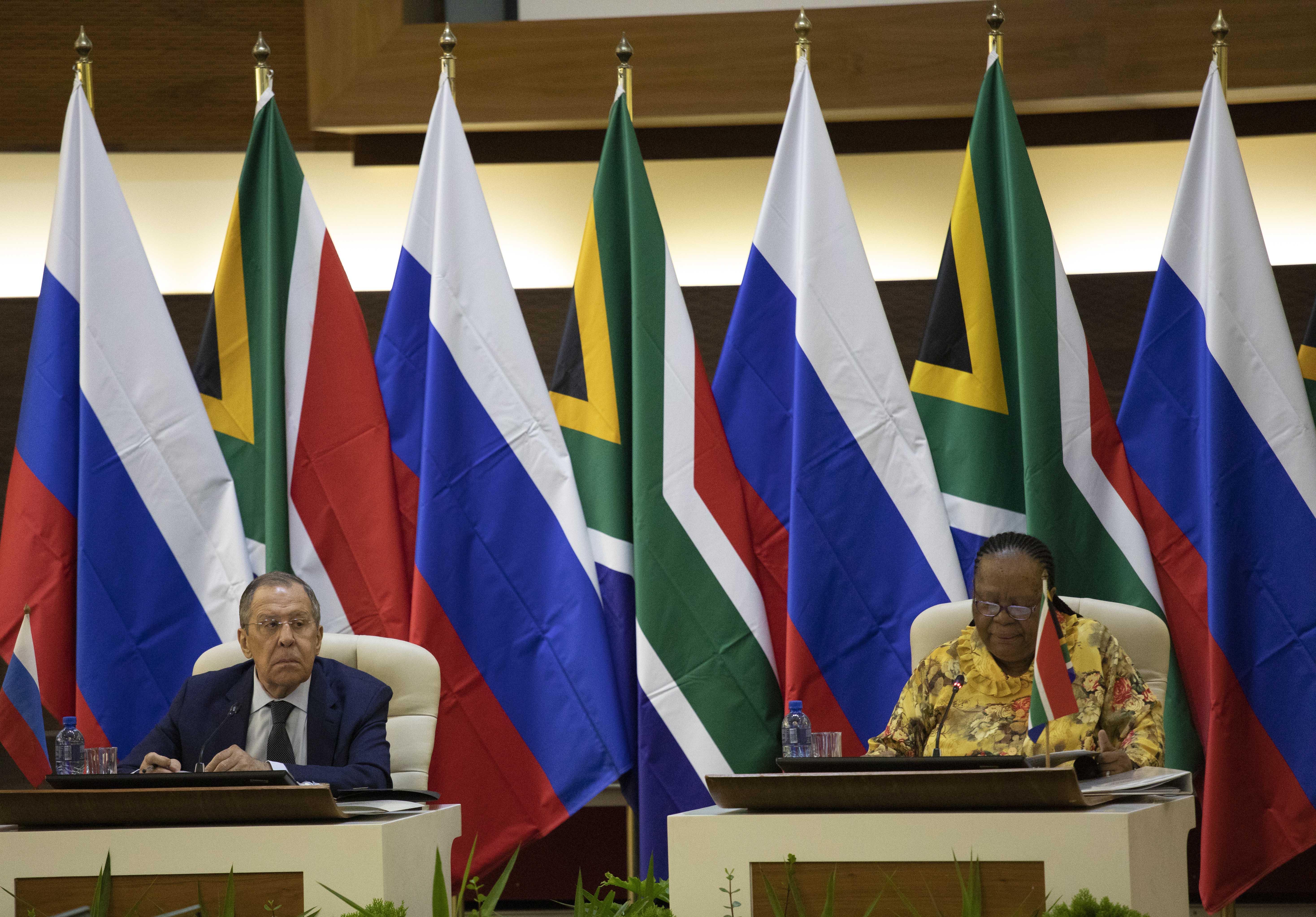 Pandor and Lavrov meeting - South Africa defends planned military drills with Russia and China