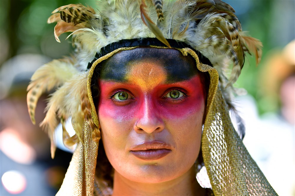 Demonstrators attend Invasion Day rally in Sydney