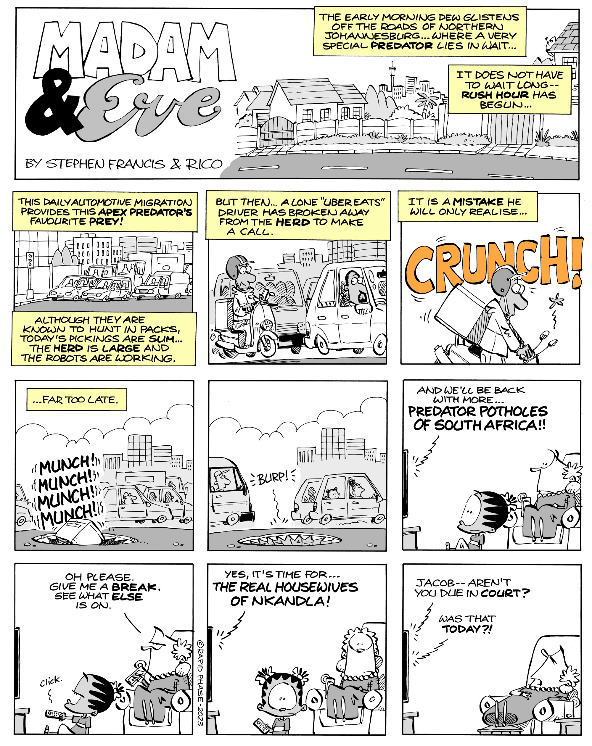 Predator Potholes, SA Edition