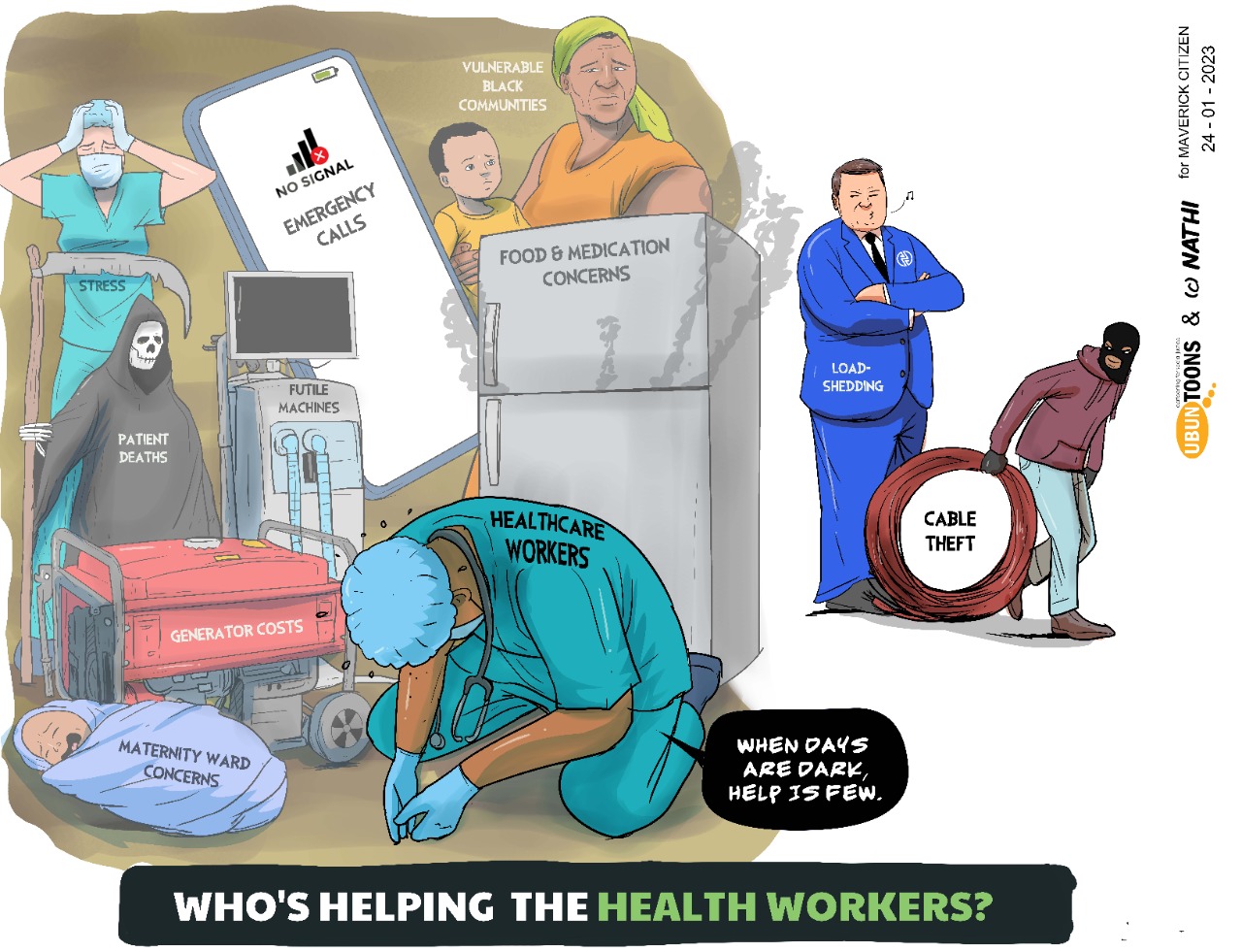 Blackouts: A Healthcare worker's Nightmare