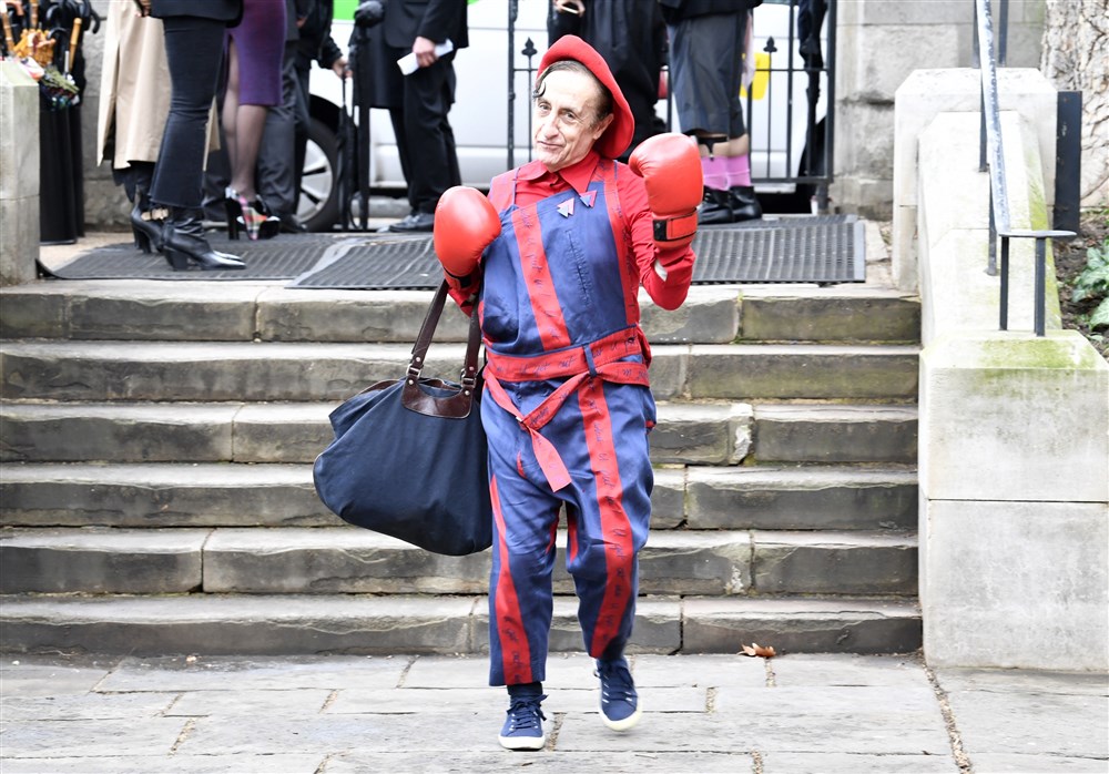 In images: High style at the cathedral, as attendees celebrate the late great Dame Vivienne Westwood