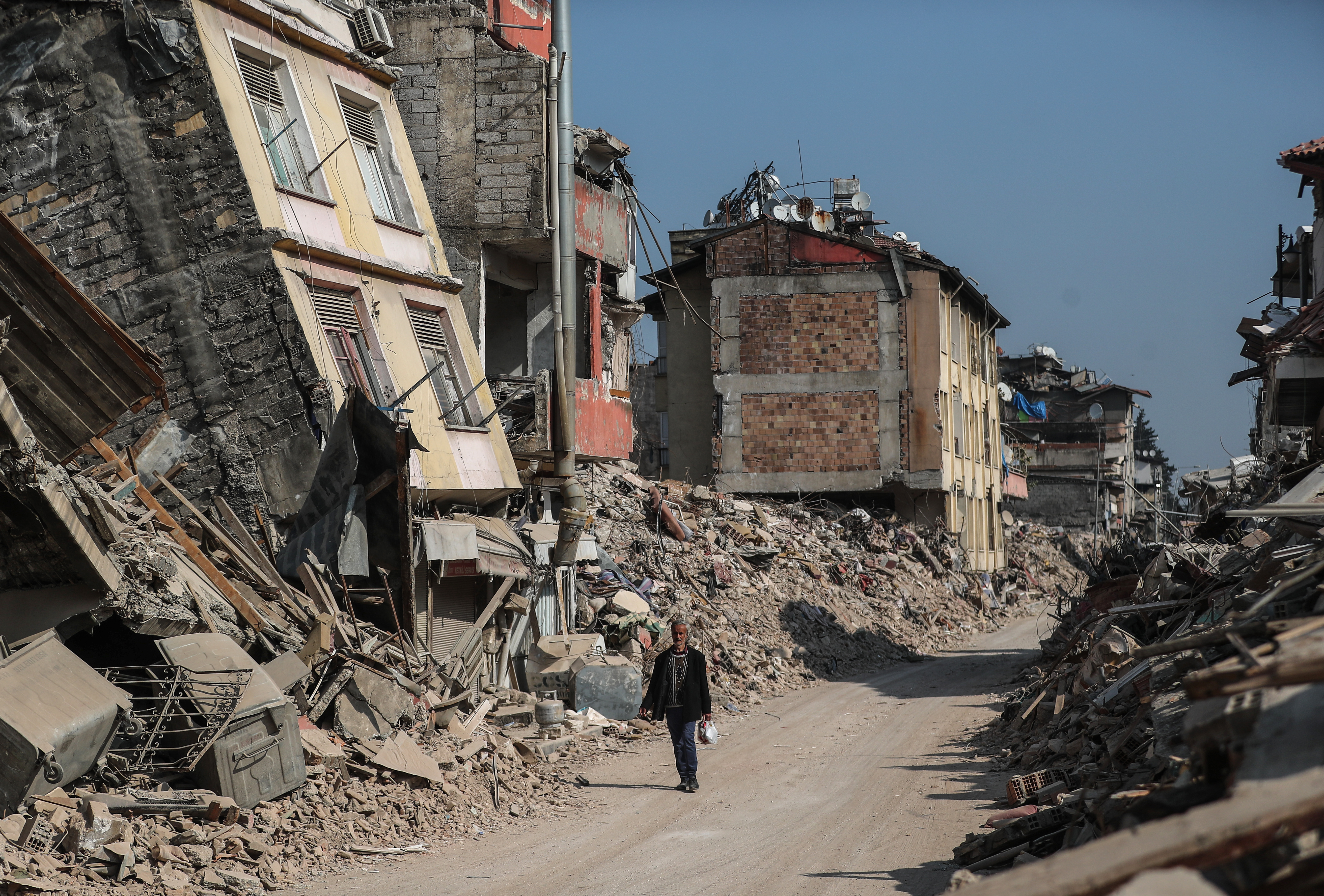 Daily life in the aftermath of powerful earthquakes in Hatay, Turkey