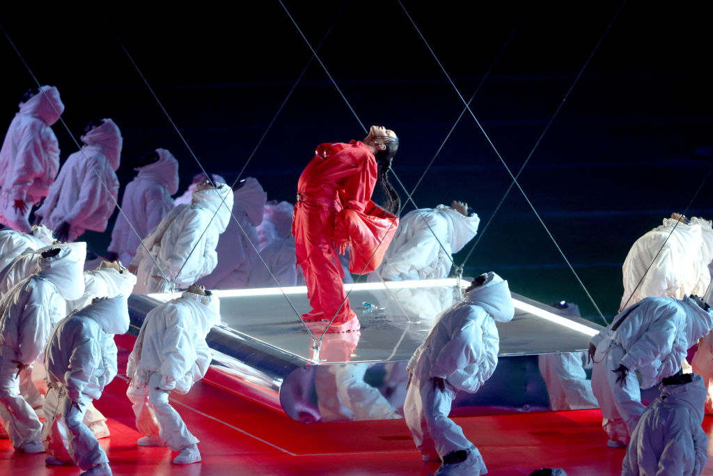 In images: Rihanna performs during the Super Bowl LVII Halftime Show