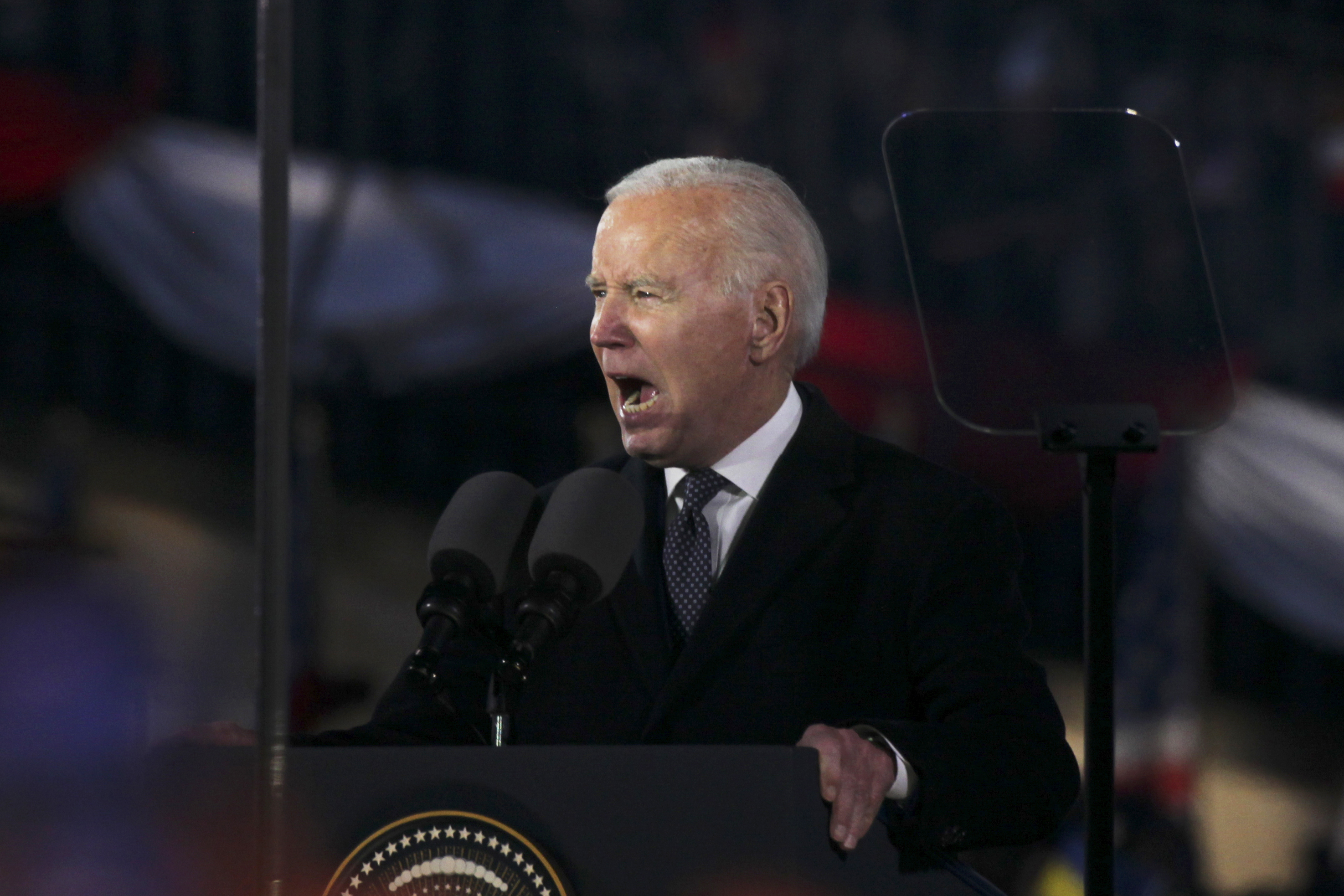 US President Joe Biden Address in Poland