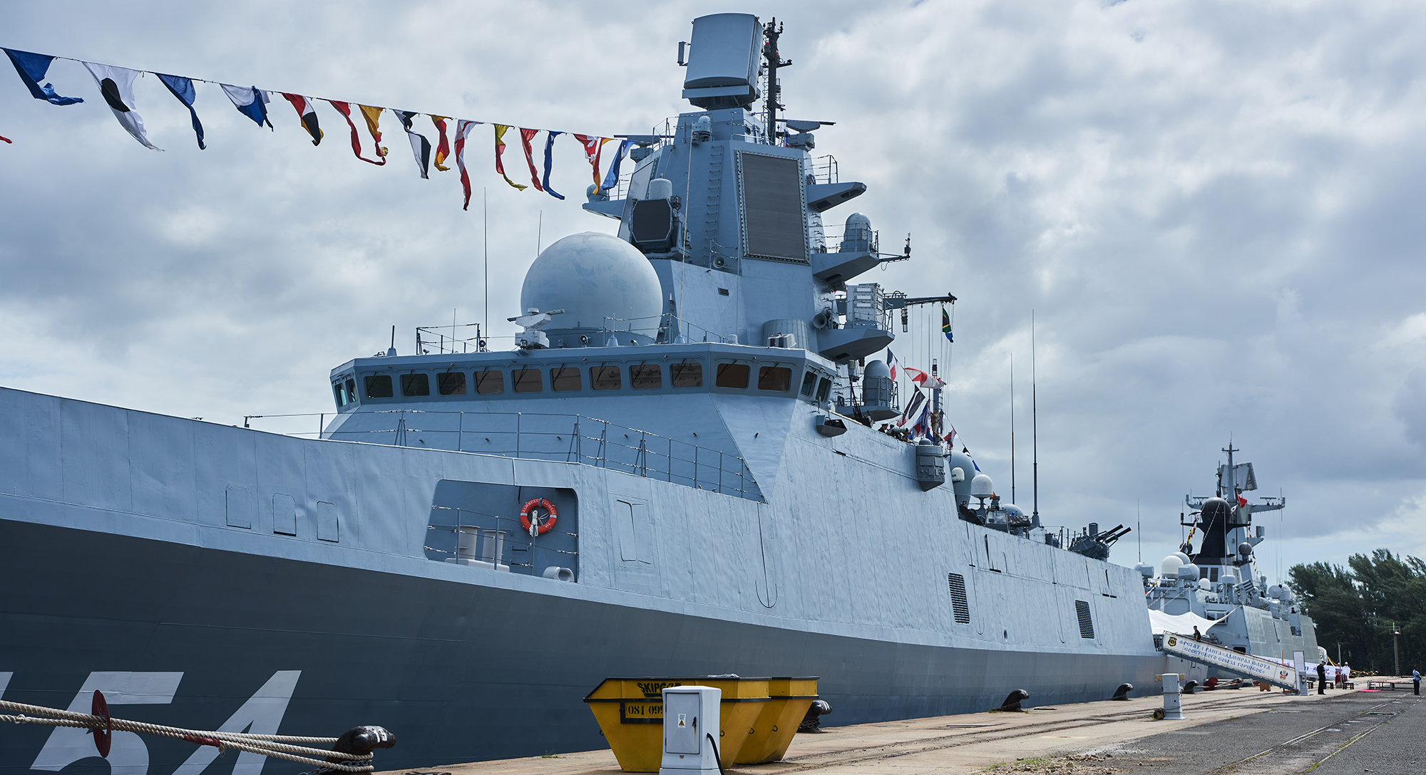 Media laugh off request by SANDF commander to put positive spin on Mosi II naval exercise