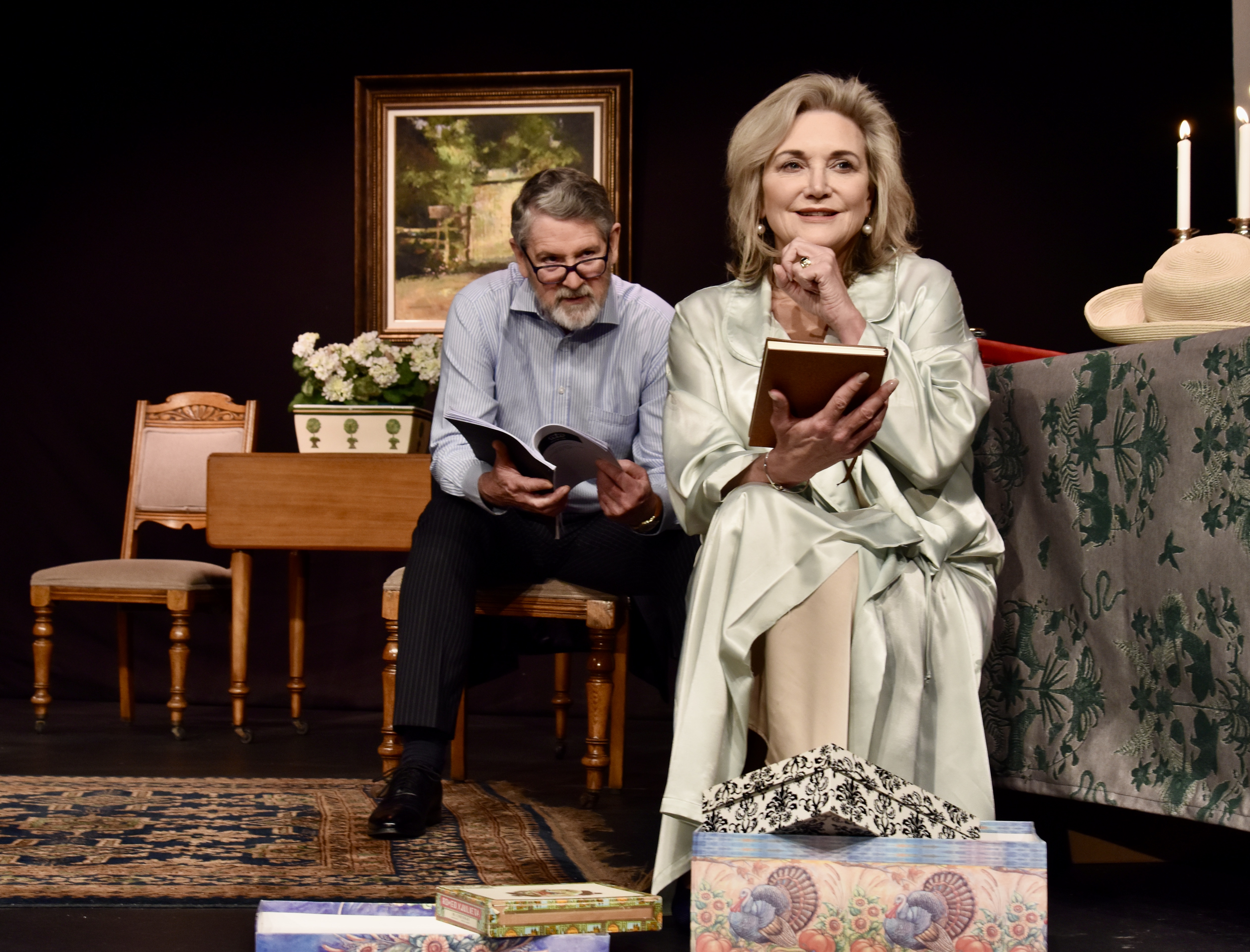 ‘Hansard’ – Robert Whitehead’s unstoppably clever and funny two-hander at the Baxter