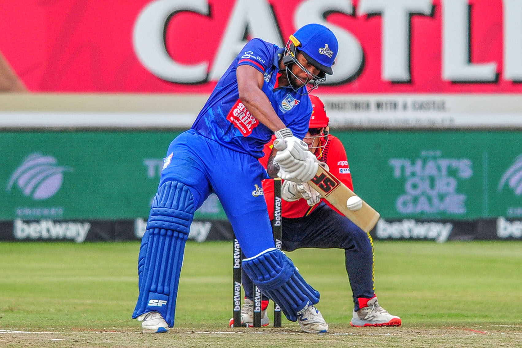 Tony de Zorzi putting in the hard yards for the big runs