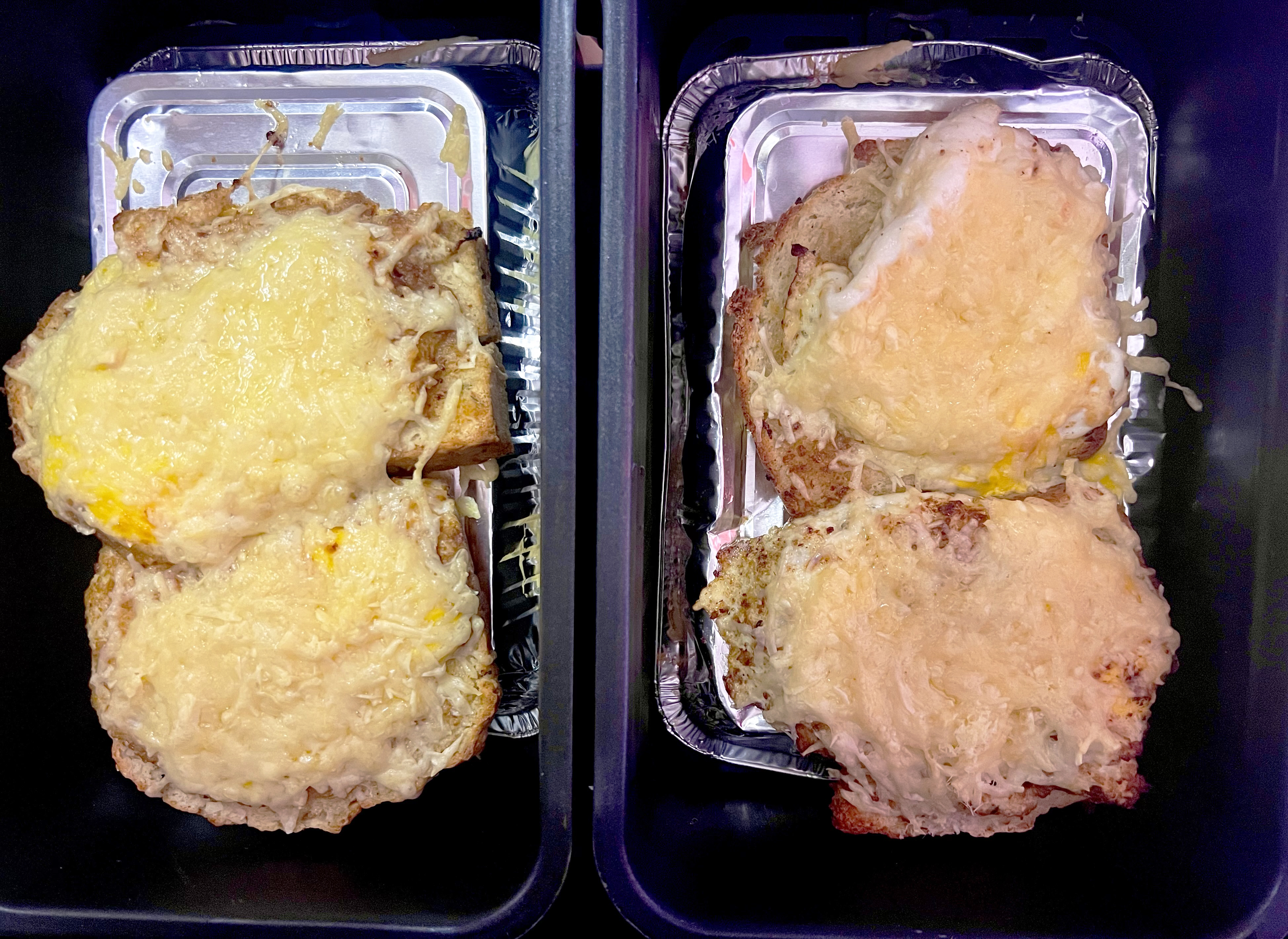 What’s cooking today: Egg & cheese air fryer toasties