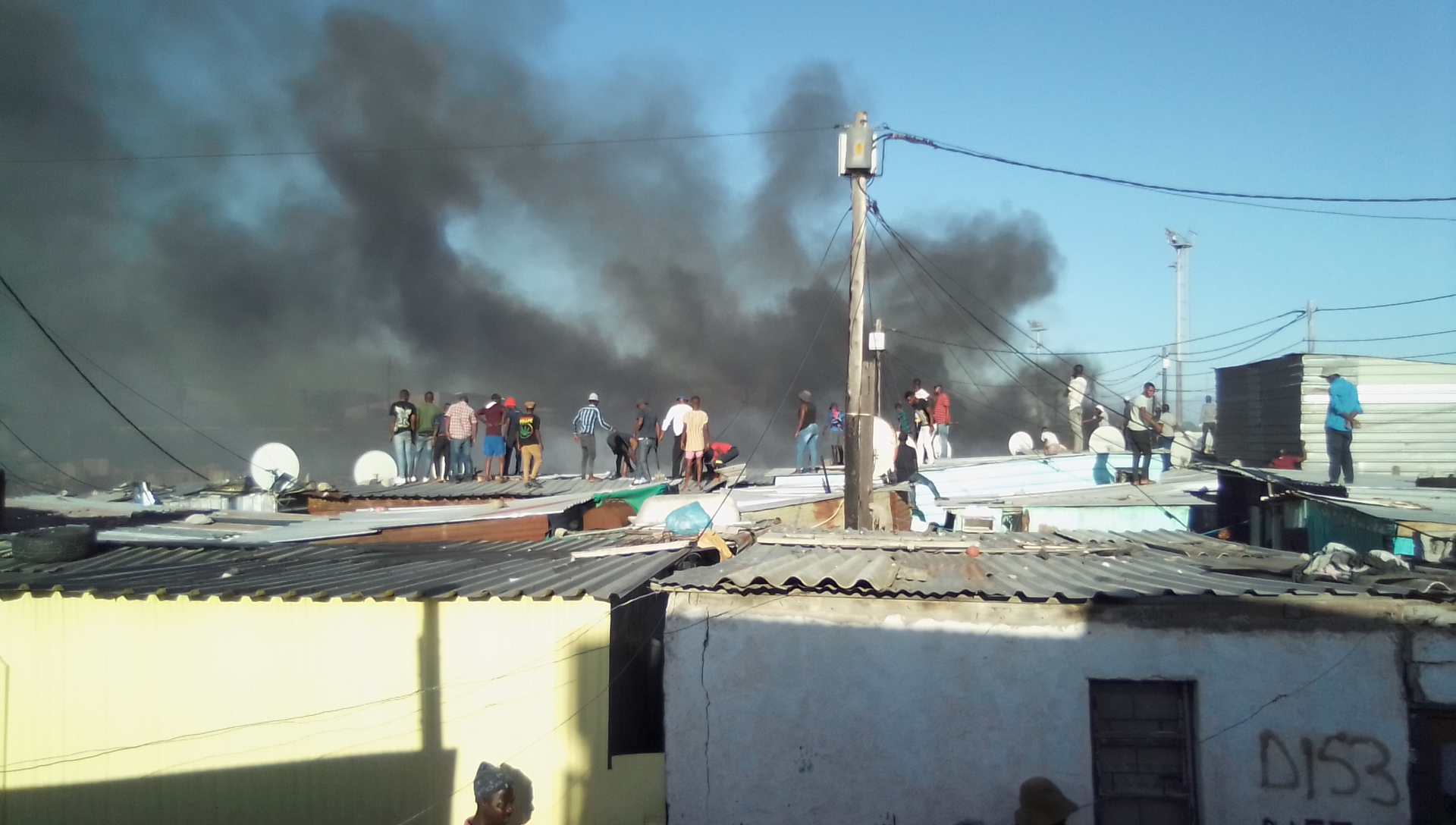Philippi community blames blackouts for fire that left hundreds homeless
