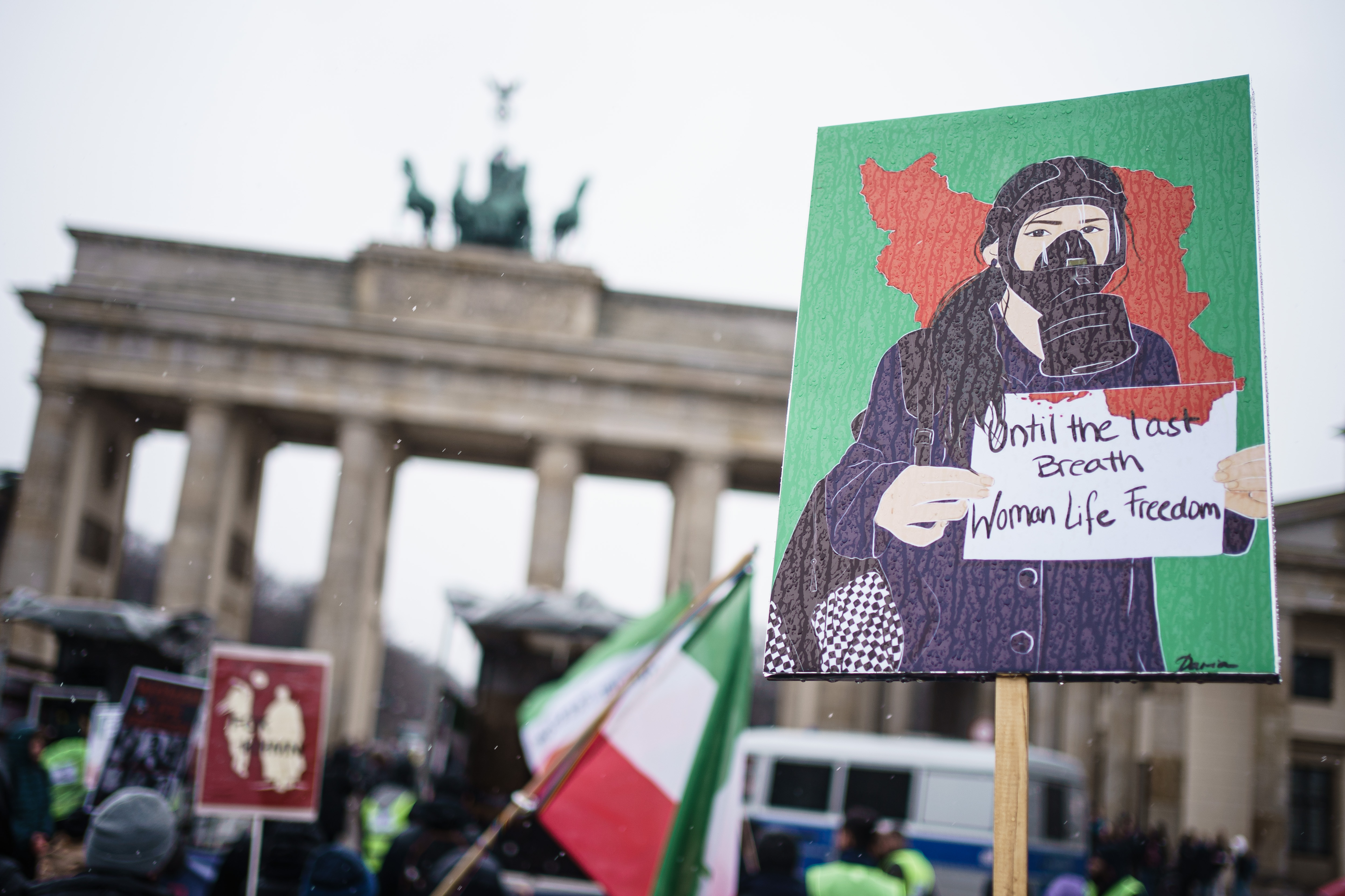 International Women's Day rally in Berlin