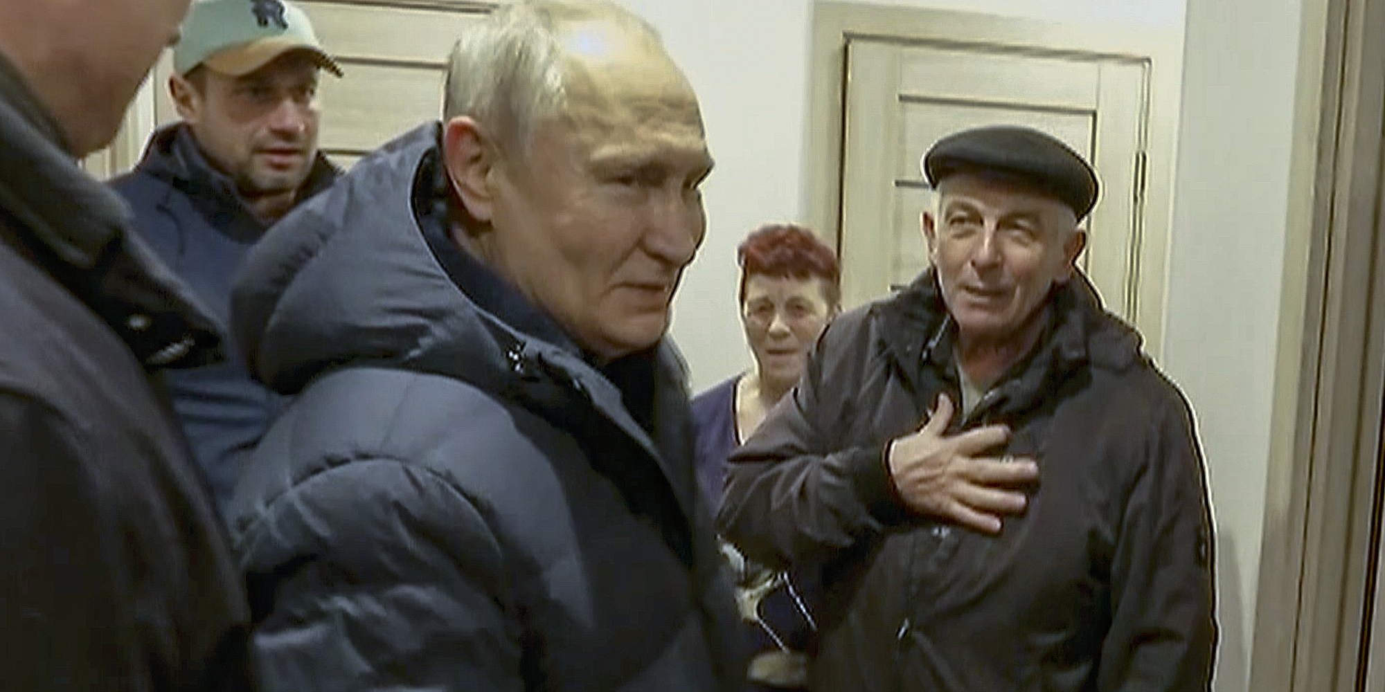 Under pressure: And so, Mr Putin, how has your war been going these days?