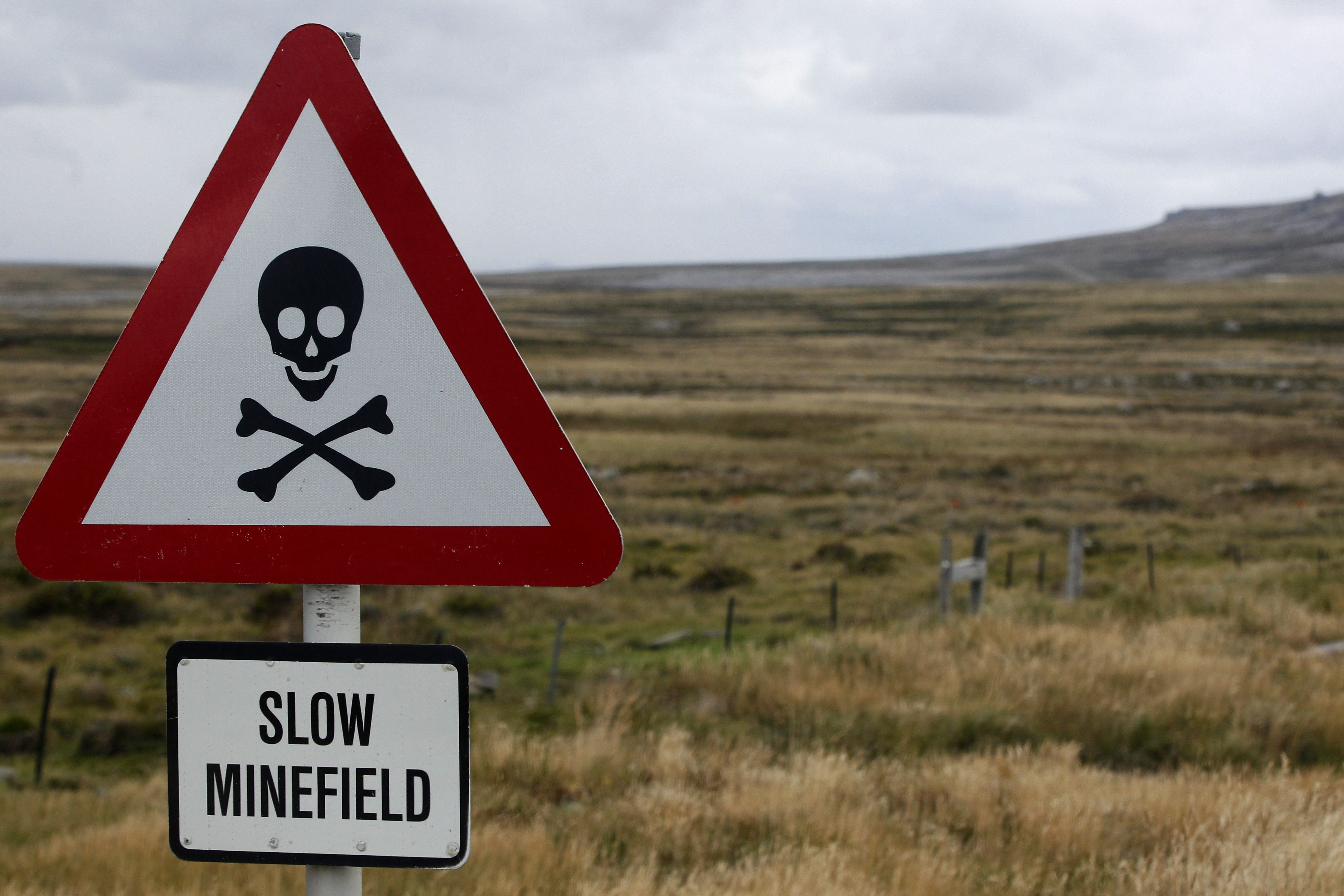 FALKLAND ISLANDS INHABITANTS ATTEND THE POLLS