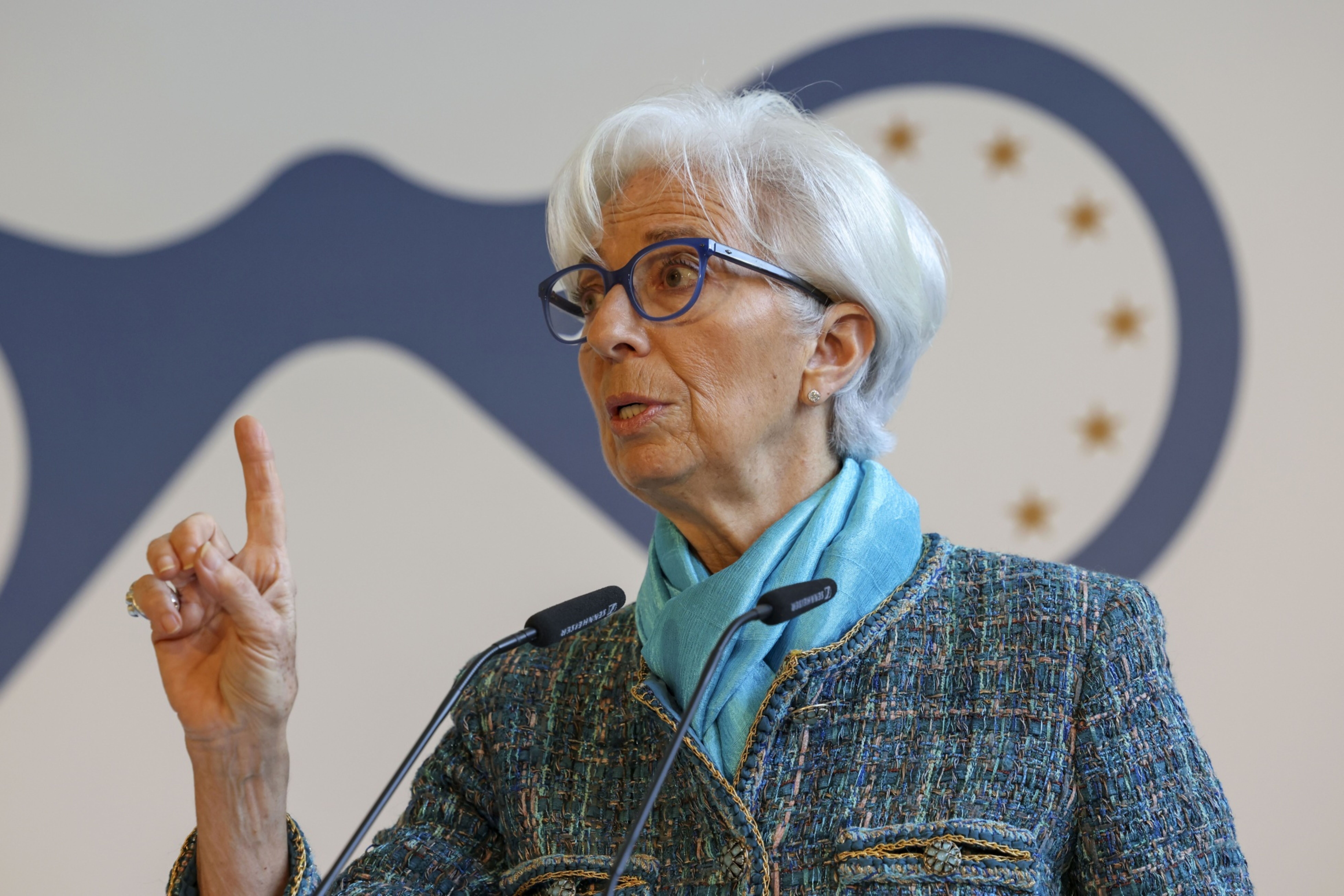 European Central Bank President Christine Lagarde at ECB And Its Watchers Conference