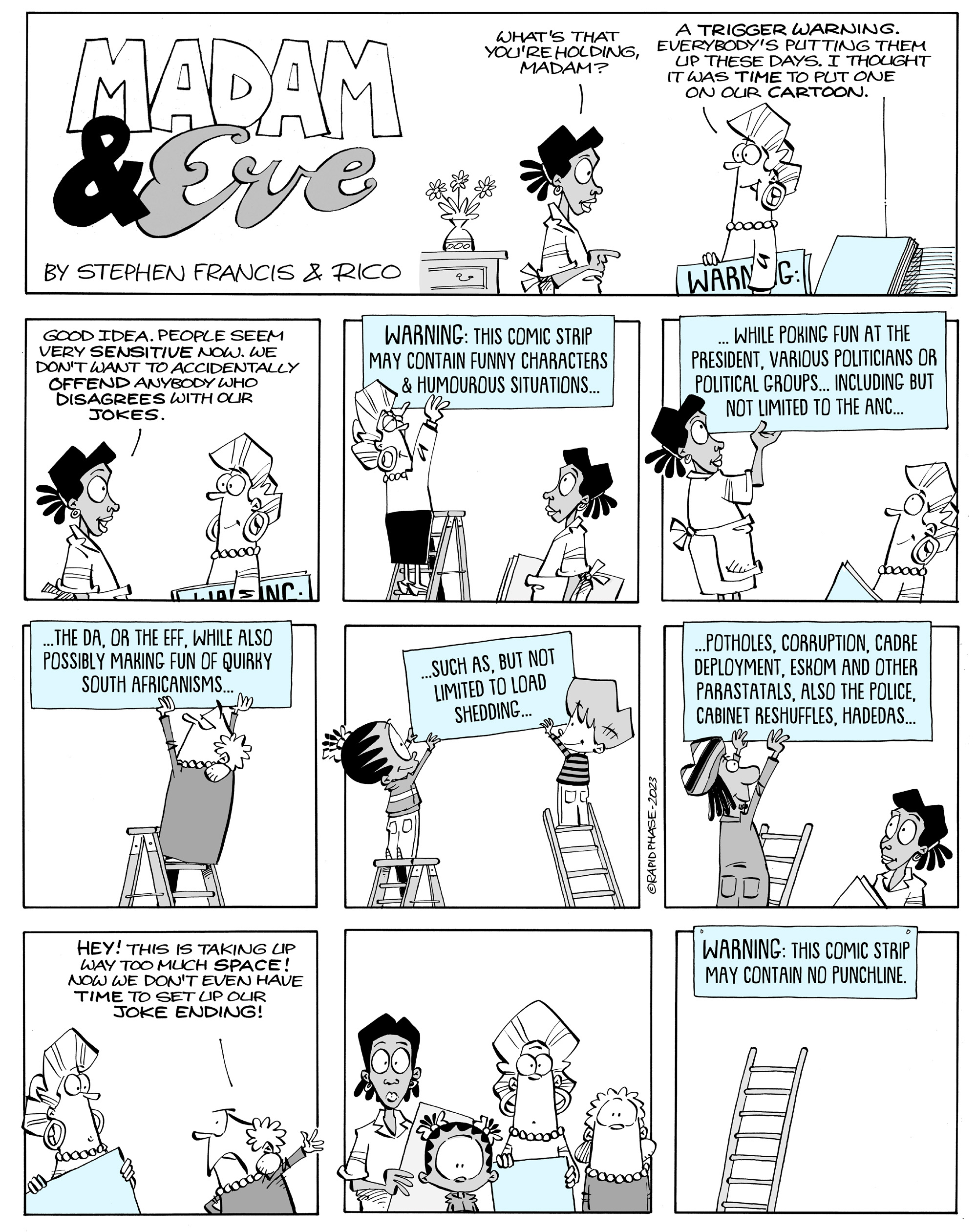 WARNING: May Contain Satirical Humour