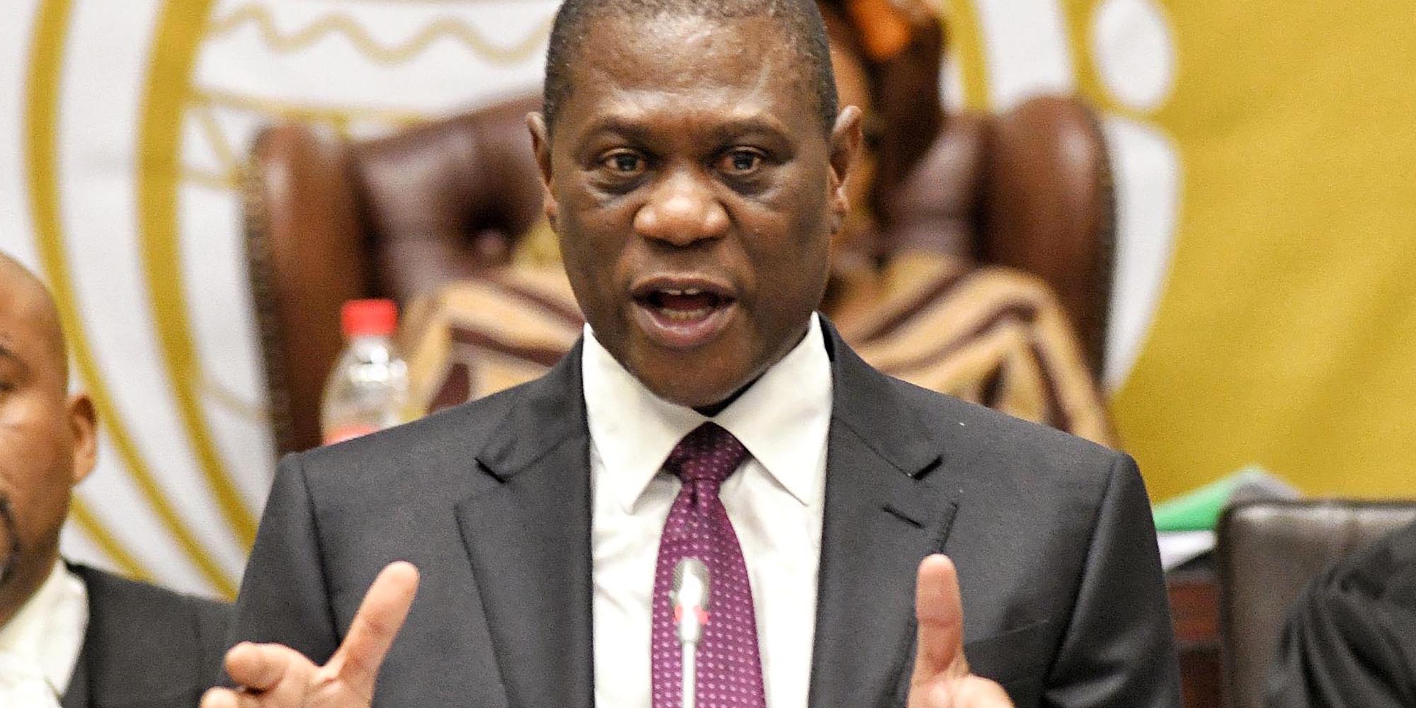 Accountability, what accountability? Democracy means majority rule, Paul Mashatile tells MPs