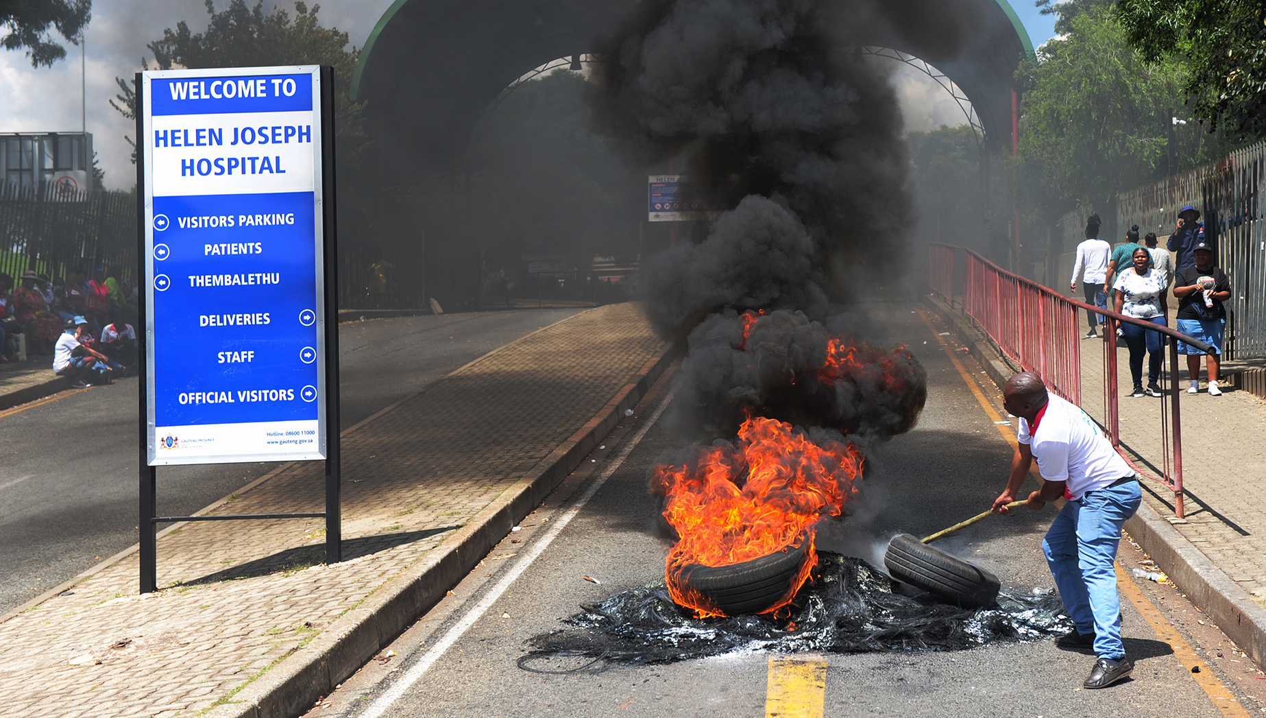 Wage strike hammers health services across the country