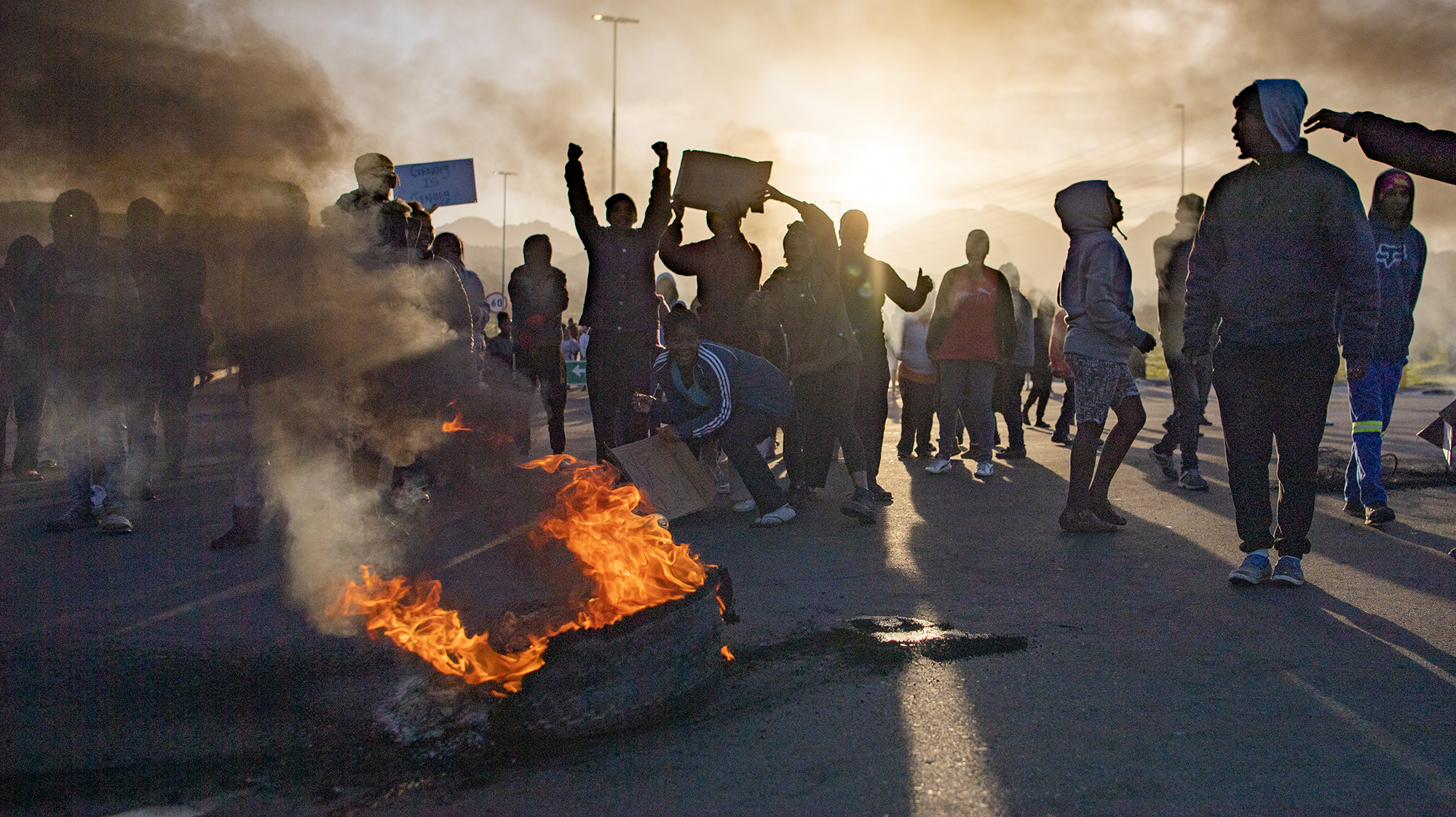 Service delivery protests surged in January as power cuts ramped up, research company finds