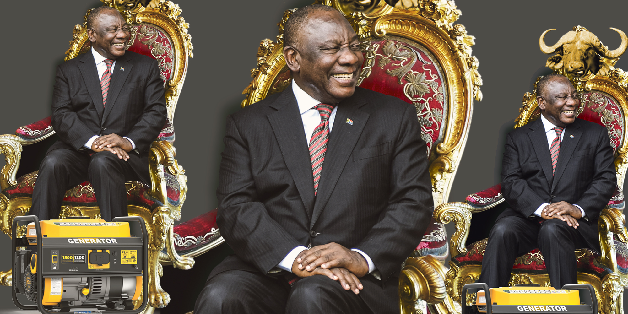 King Cyril the Boneless has no magic wand for Eskom or his falling apart Kingdom of WakaBanana