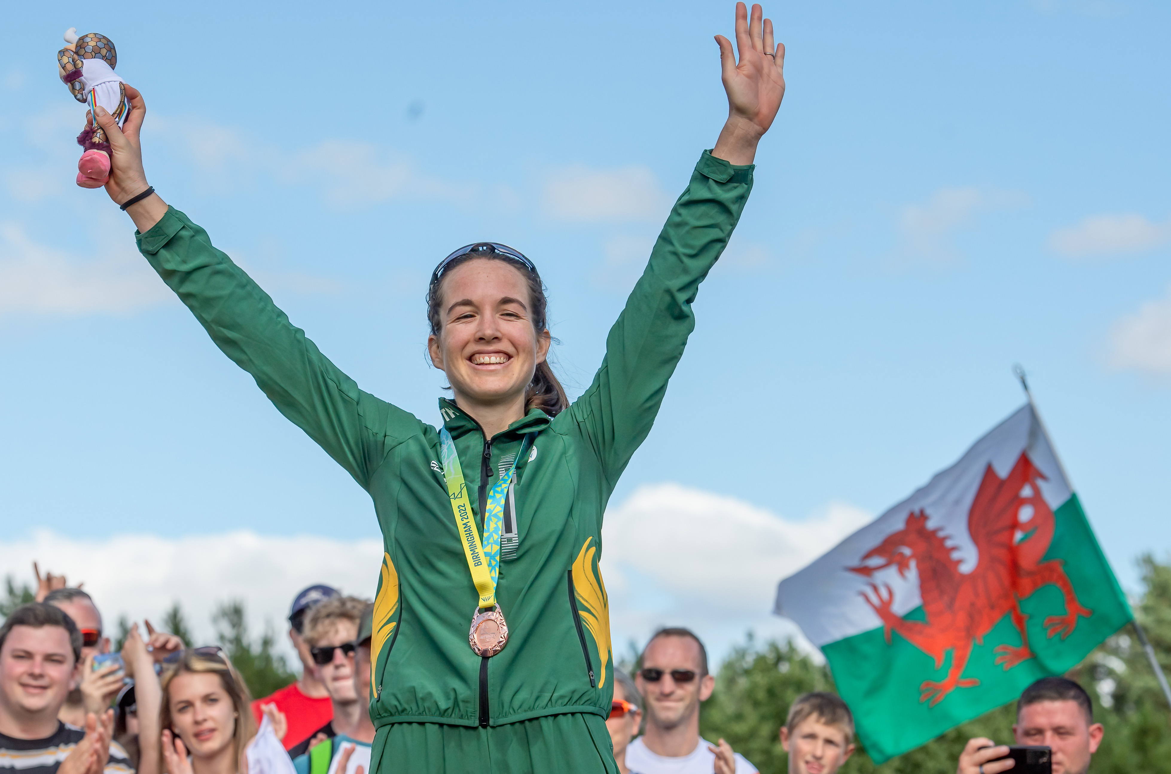 Mountain bike racer Candice Lill fell in love with cycling as a toddler, when she took her dad on a marathon ride