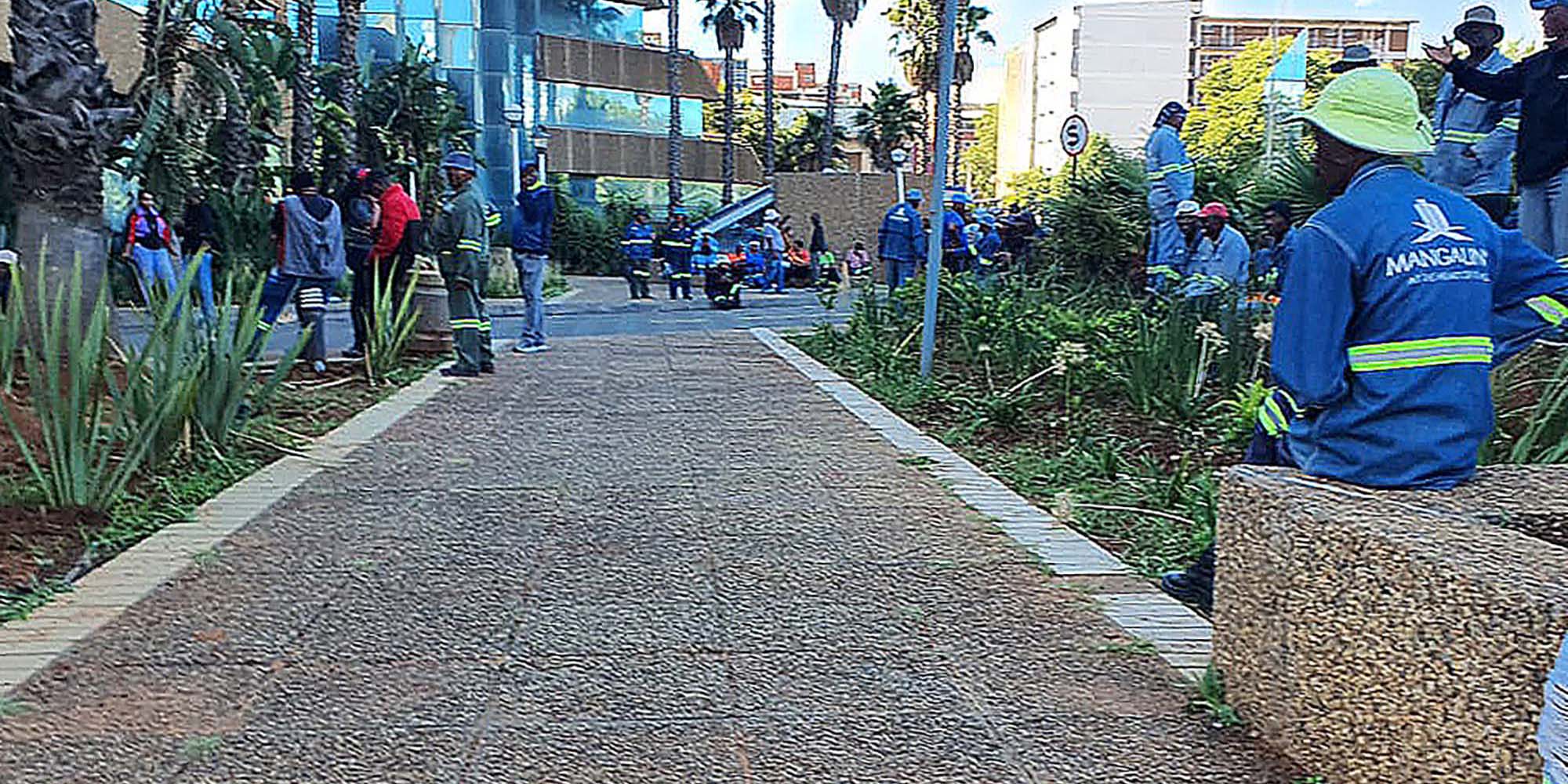 Mangaung municipal workers down tools after some paid only R23 after crippling deductions