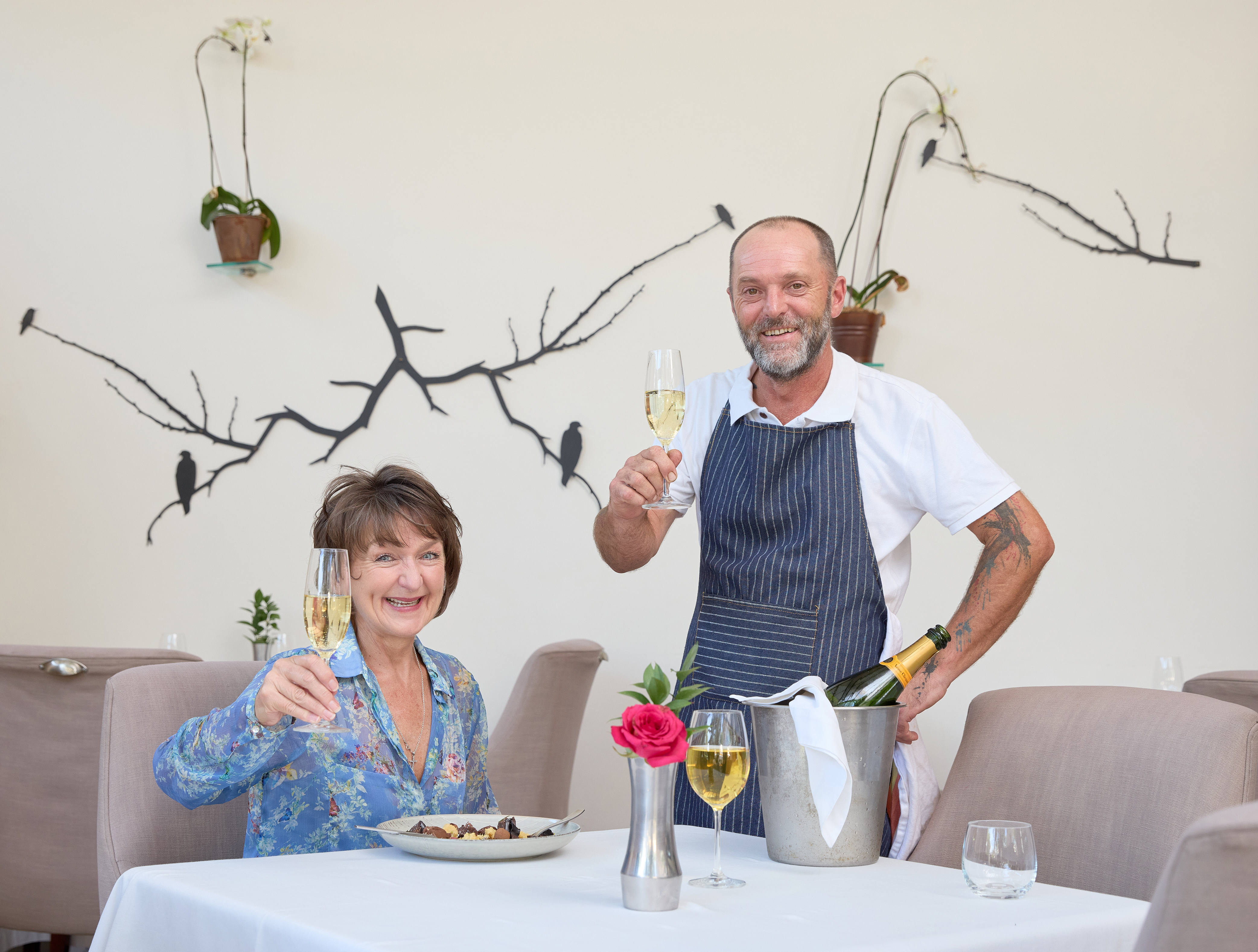 A pavement window on who’s cooking Jozi, Italian style