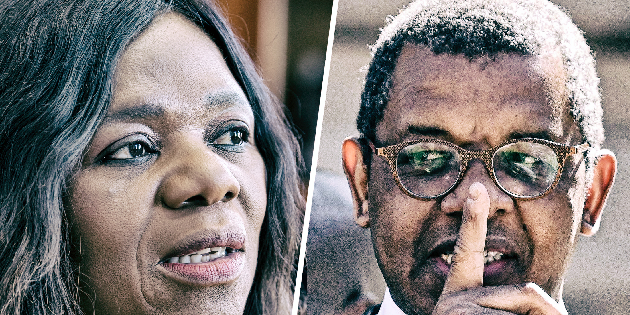 Rumble in Room M46 - Metaphorical blood on the floor with Thuli Madonsela vs Dali Mpofu
