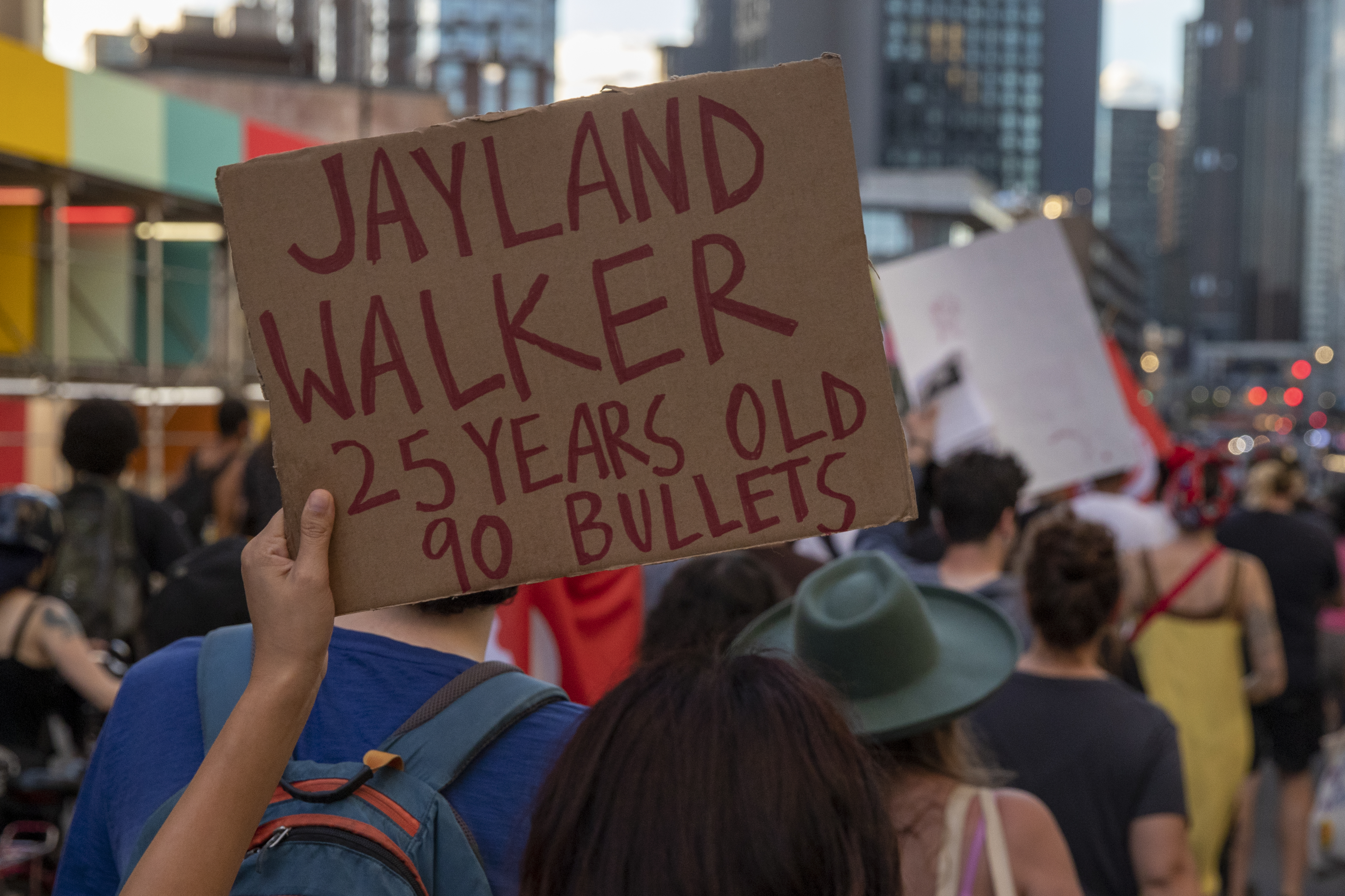 Jayland Walker protest in New York
