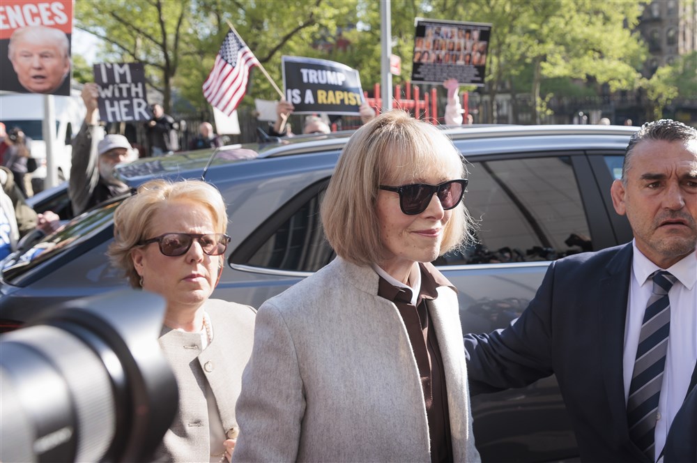 Trump’s lawyer presses E Jean Carroll on details of alleged rape