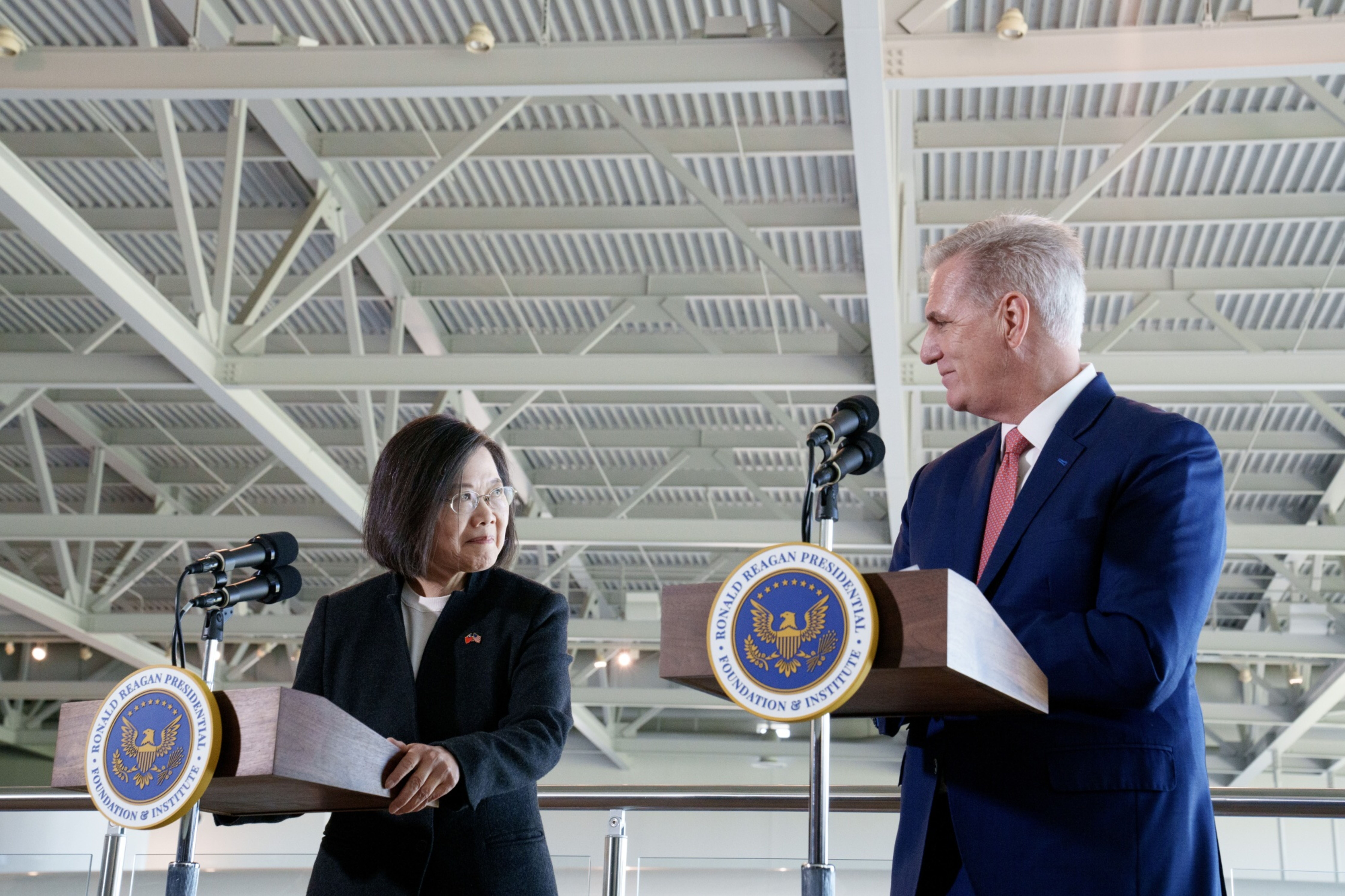House Speaker McCarthy Meets With Taiwan President Tsai Ing-wen
