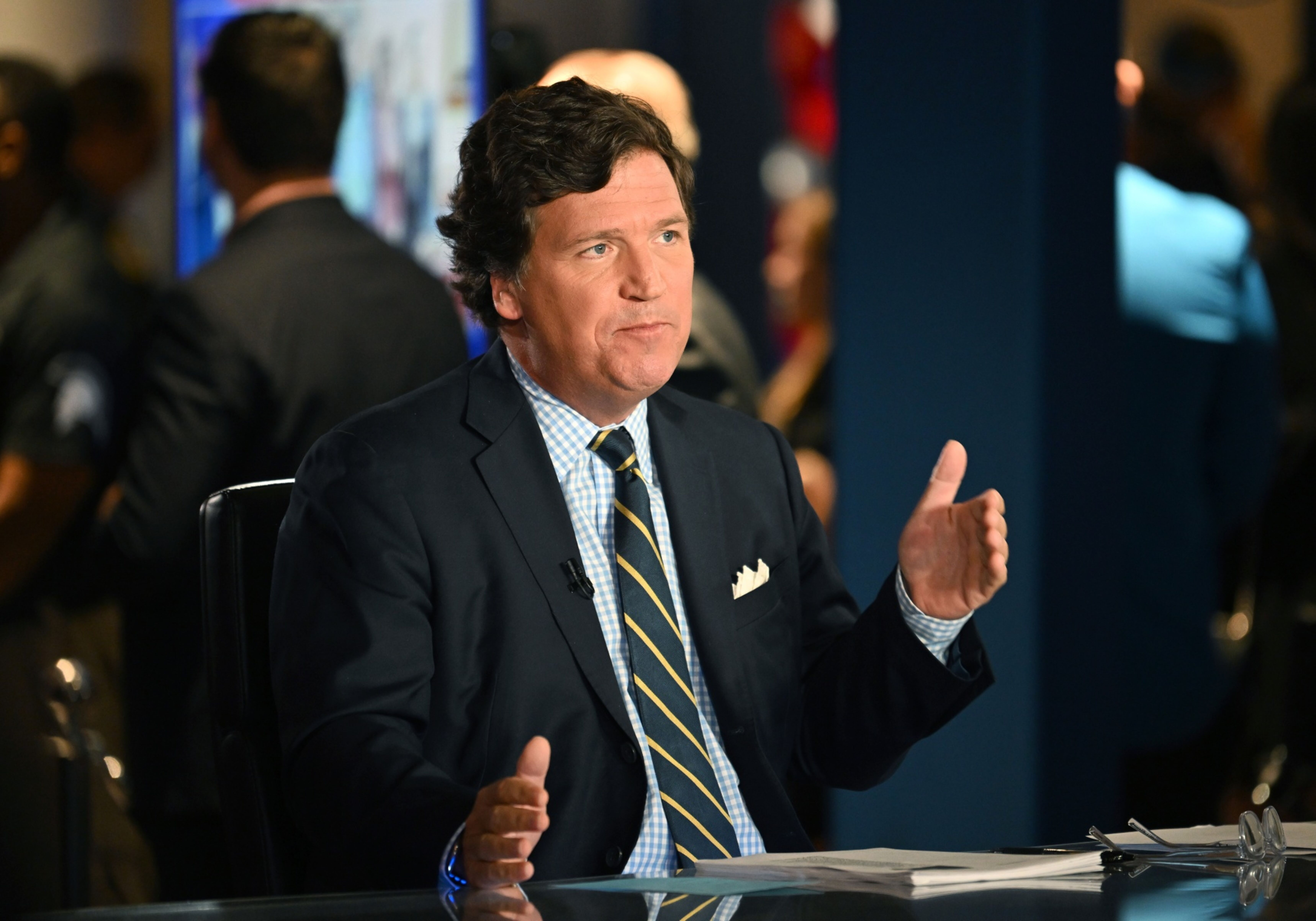 Tucker Carlson leaves Fox News in shake-up after Dominion defamation settlement