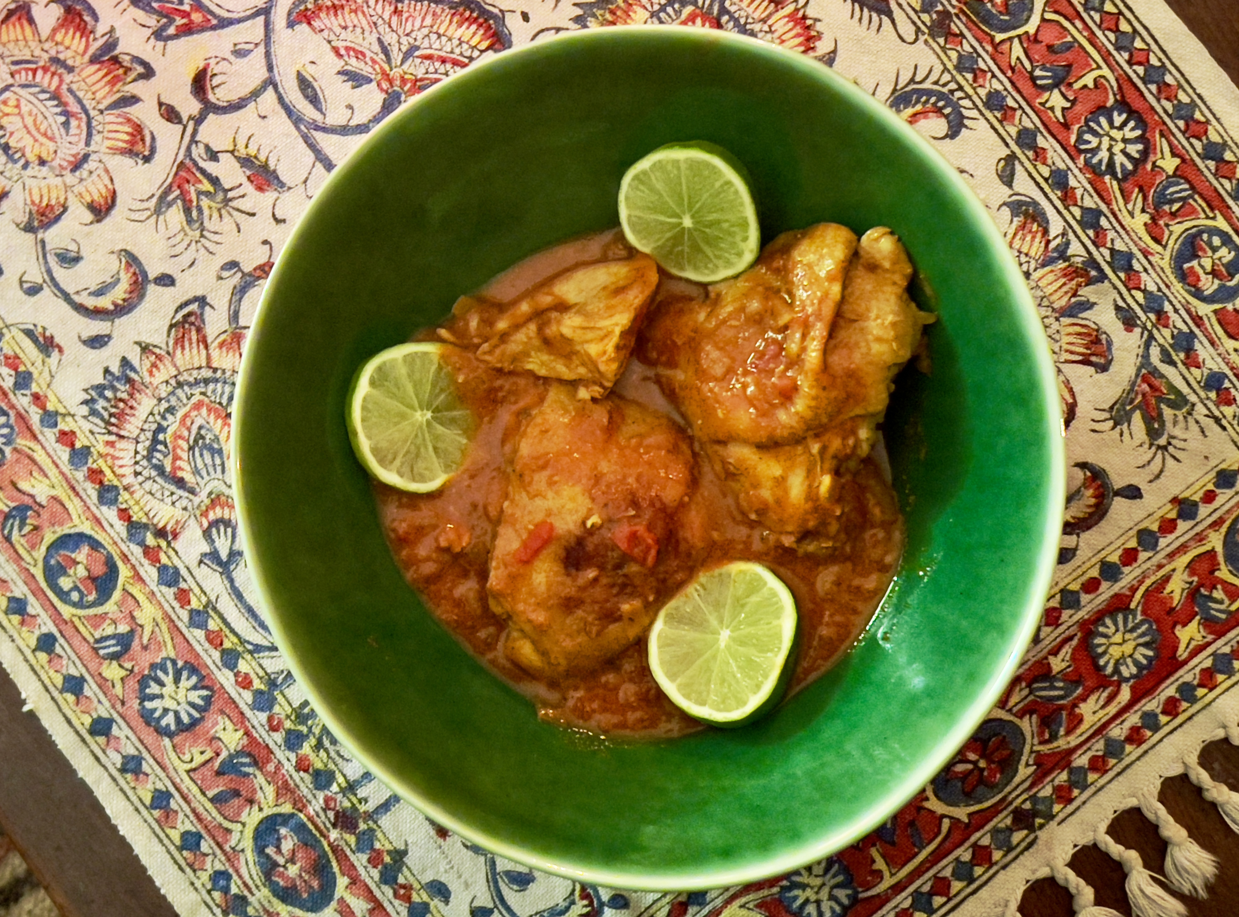 Lime & coconut chicken with smoked paprika, a spicy favourite