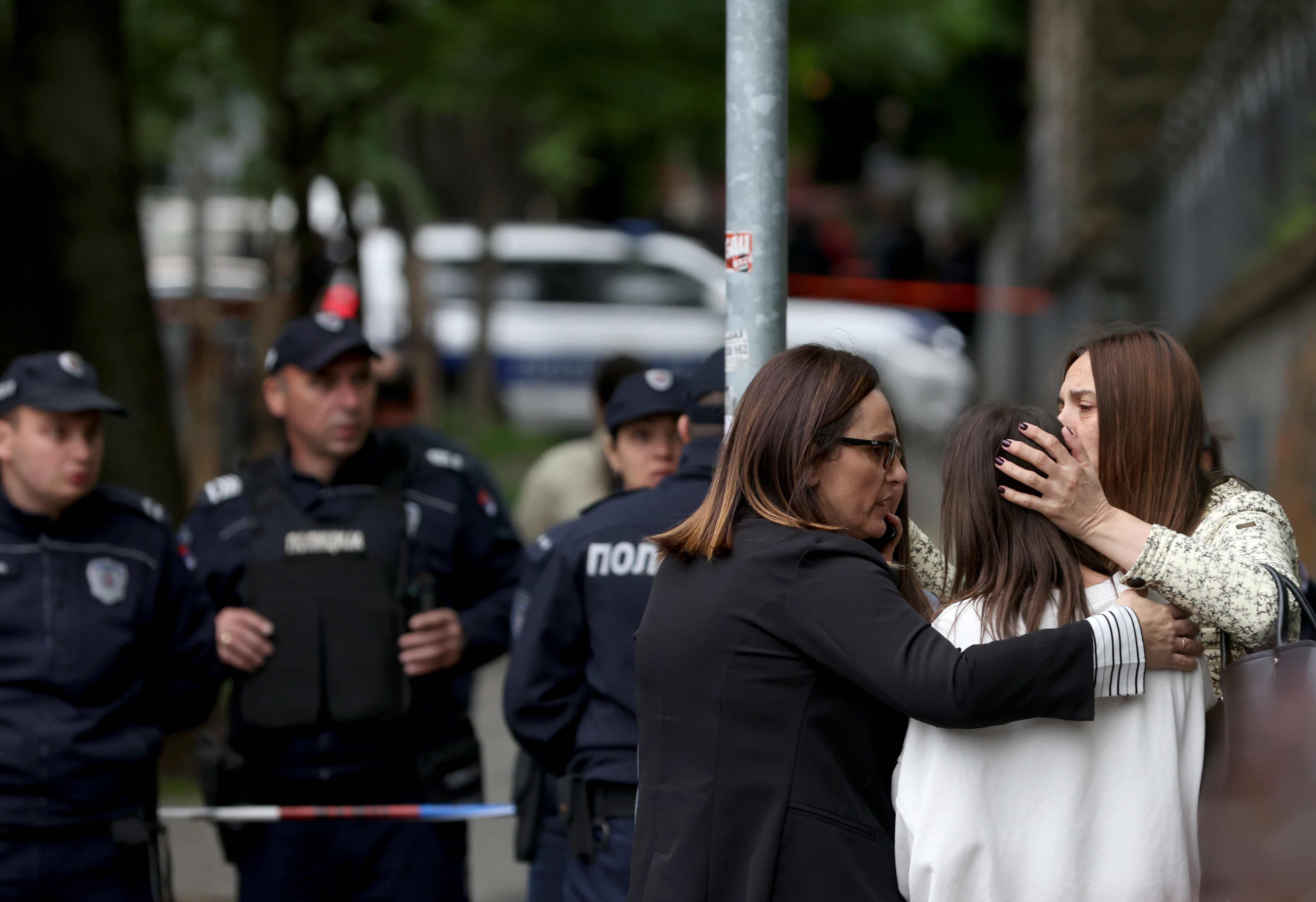 Serbia school shooting: boy kills nine in Belgrade classroom