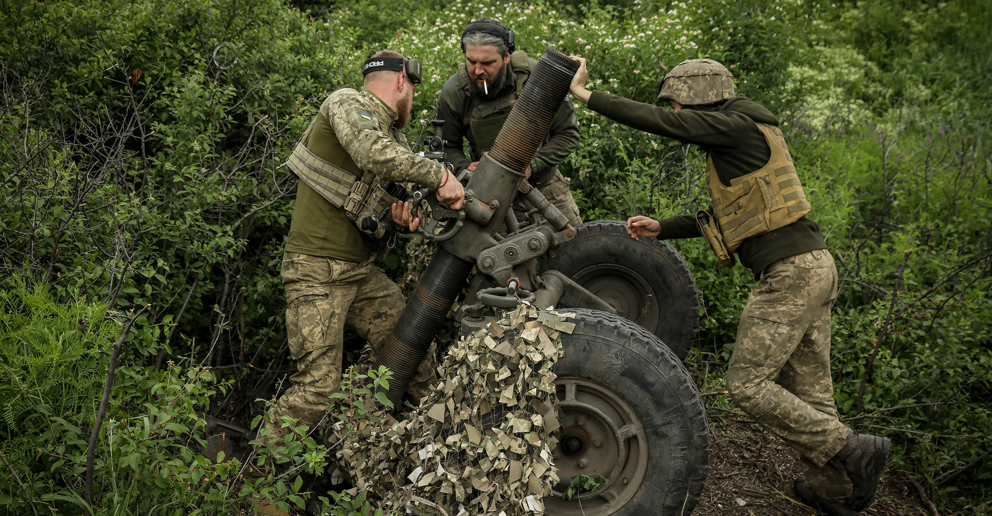 Russia says troops defeated assault in border area; Europe seeks to speed up training for Kyiv’s F-16 pilots