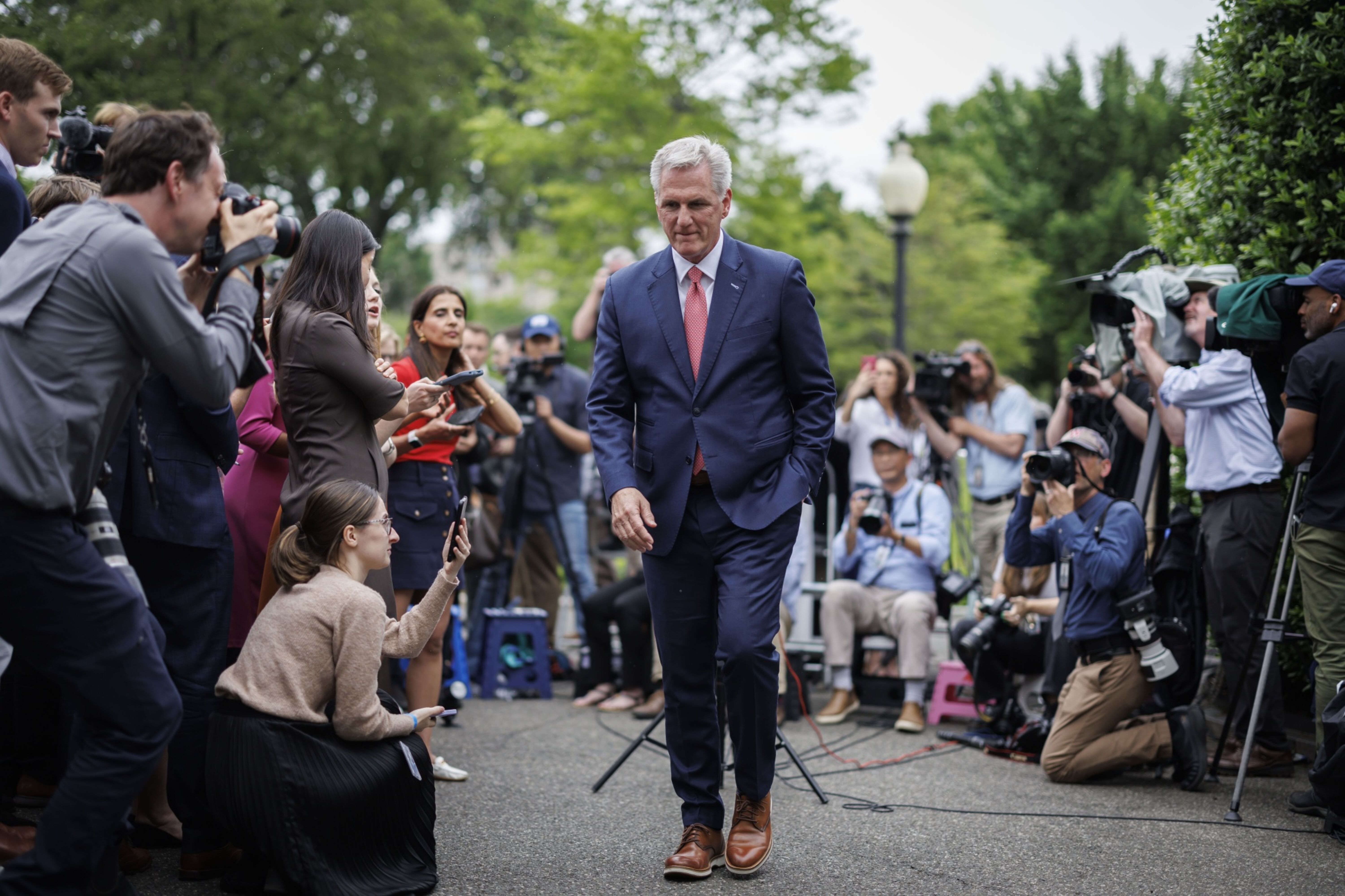 President Biden Hosts Congressional Leaders For Budget And Debt Limit Talks