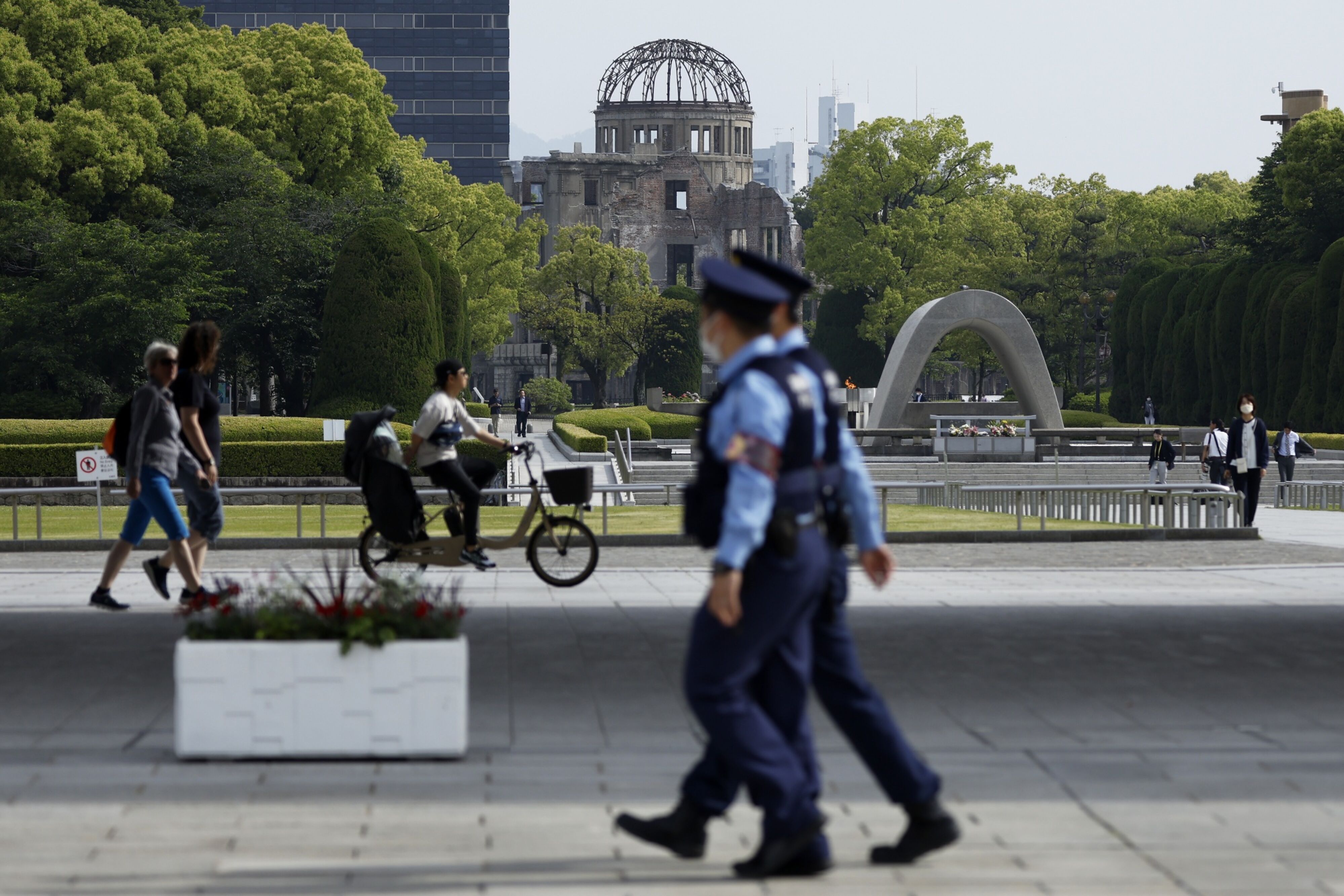 Preparations Ahead Of The Group of Seven Leaders' Summit