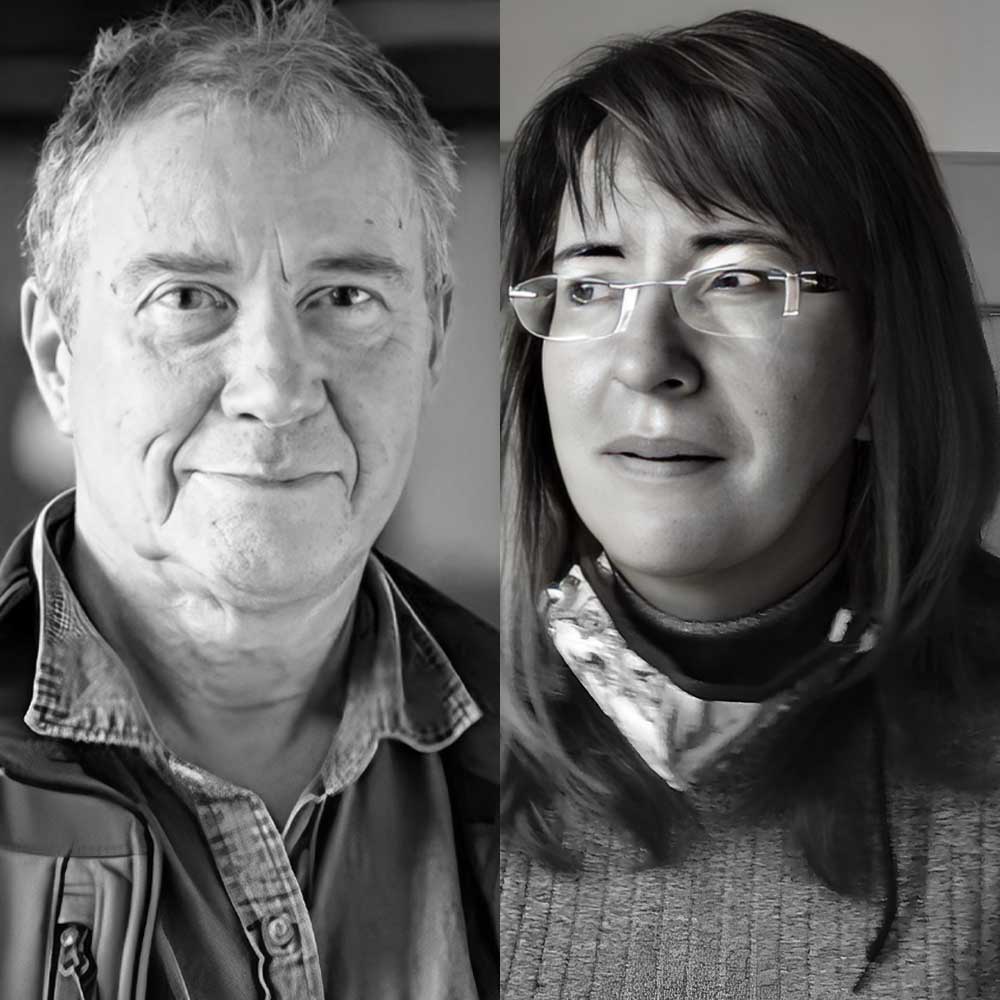 Keyan Tomaselli and Hetta Pieterse