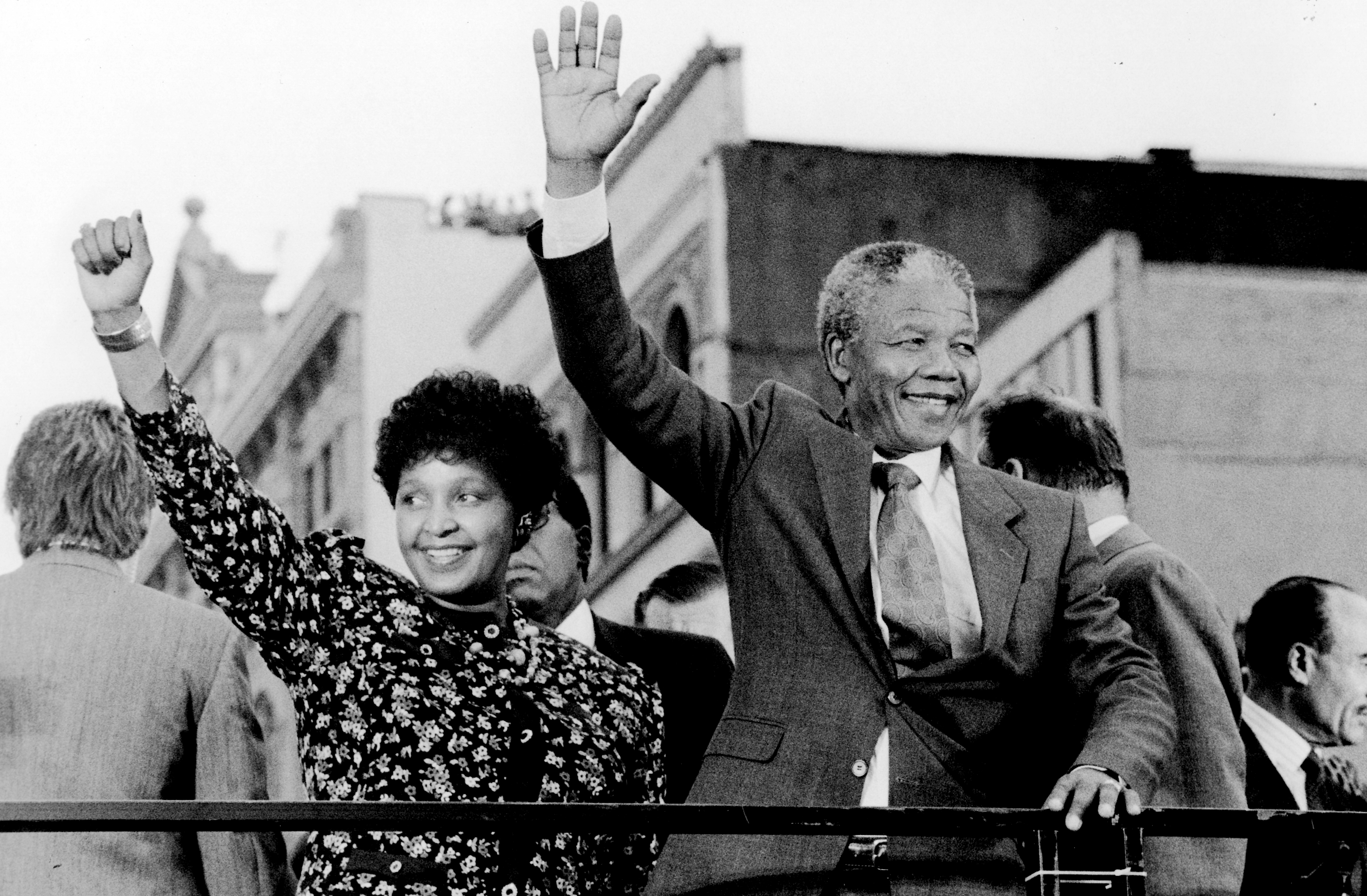 We are Winnie and Nelson; Nelson and Winnie are us - a nation’s pain and triumph