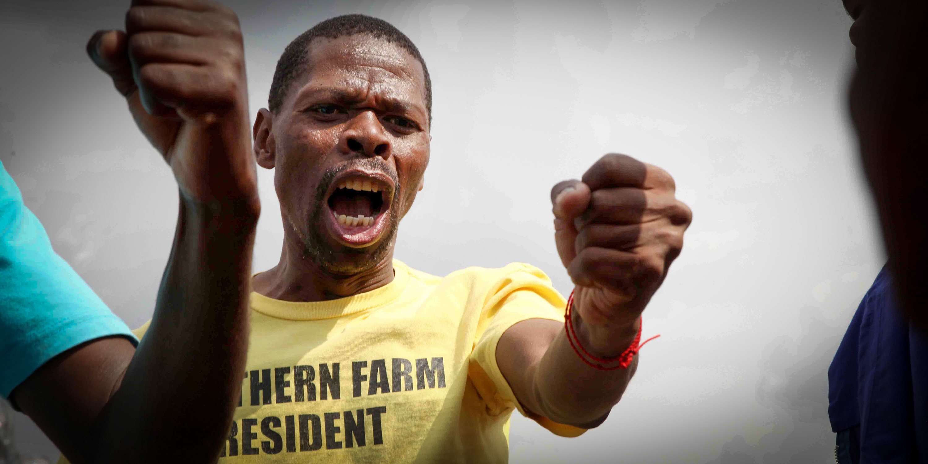 Freedom evades Freedom Park as residents protest over lack of access to land and sanitation