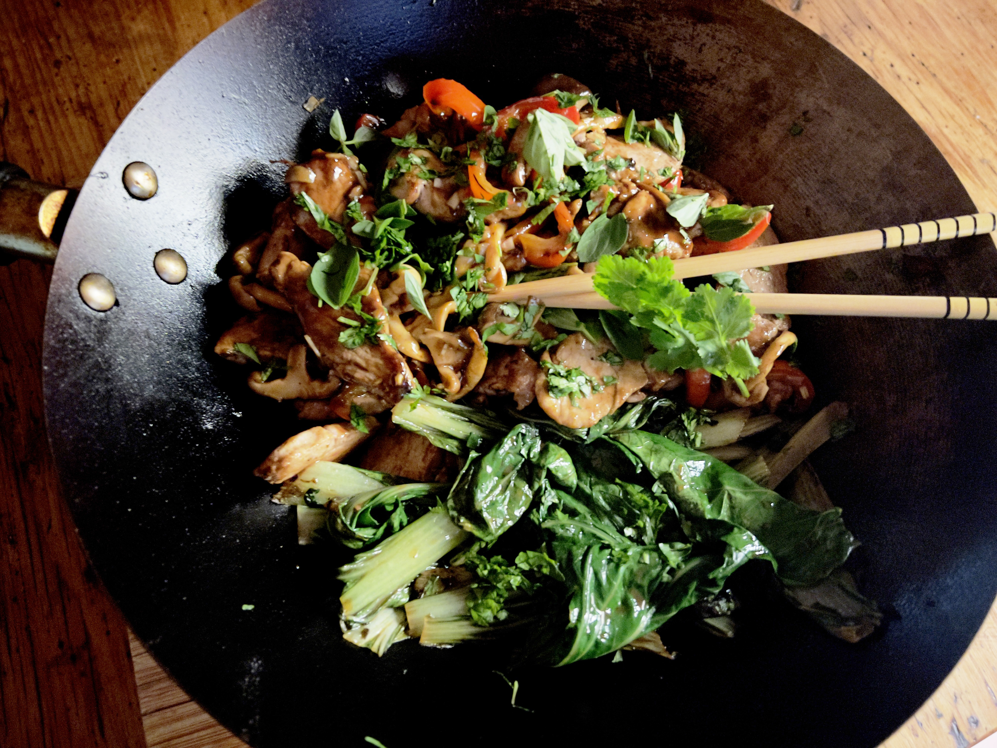 What’s cooking today: Pan-Asian pork with sticky plum sauce