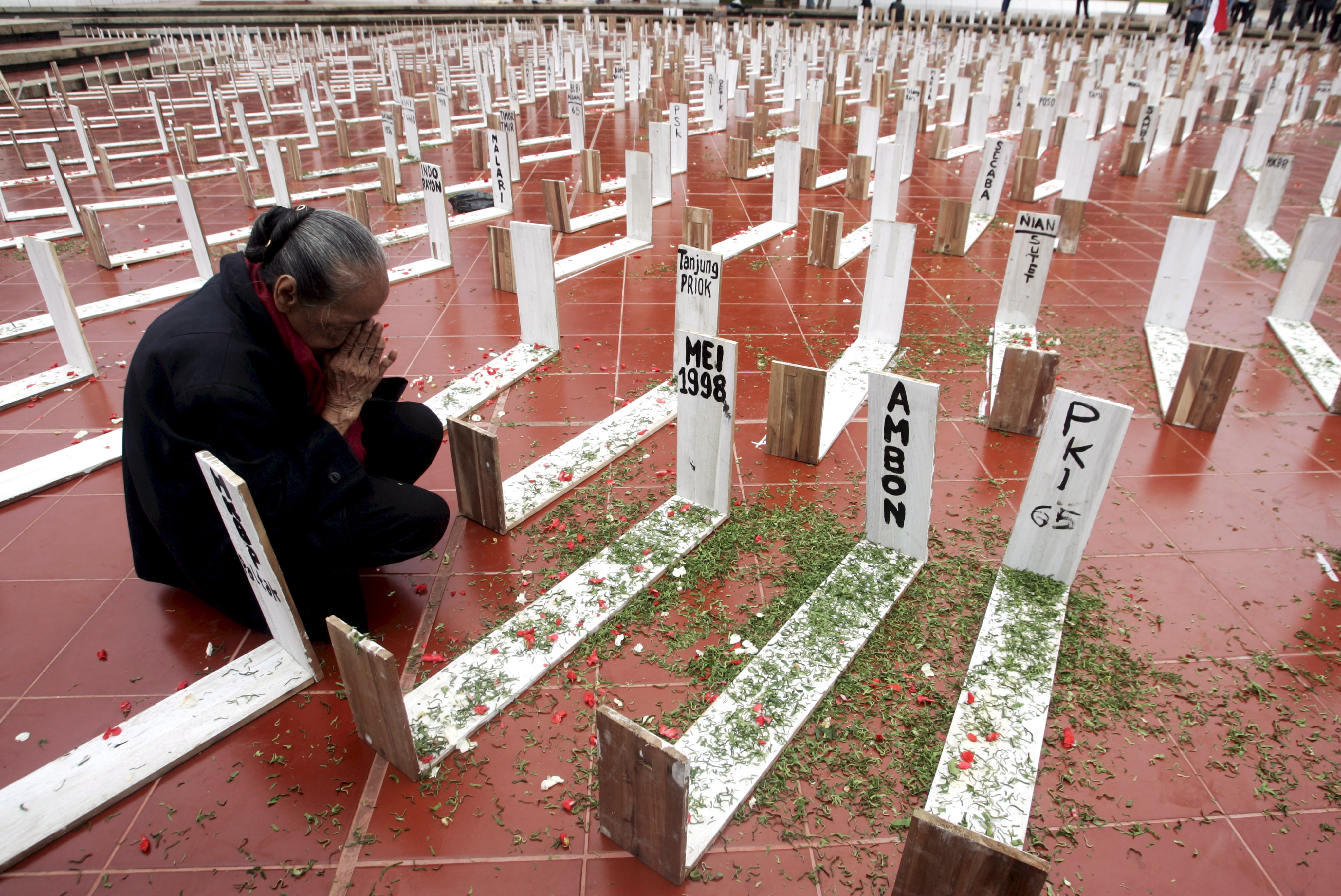 Suharto protest