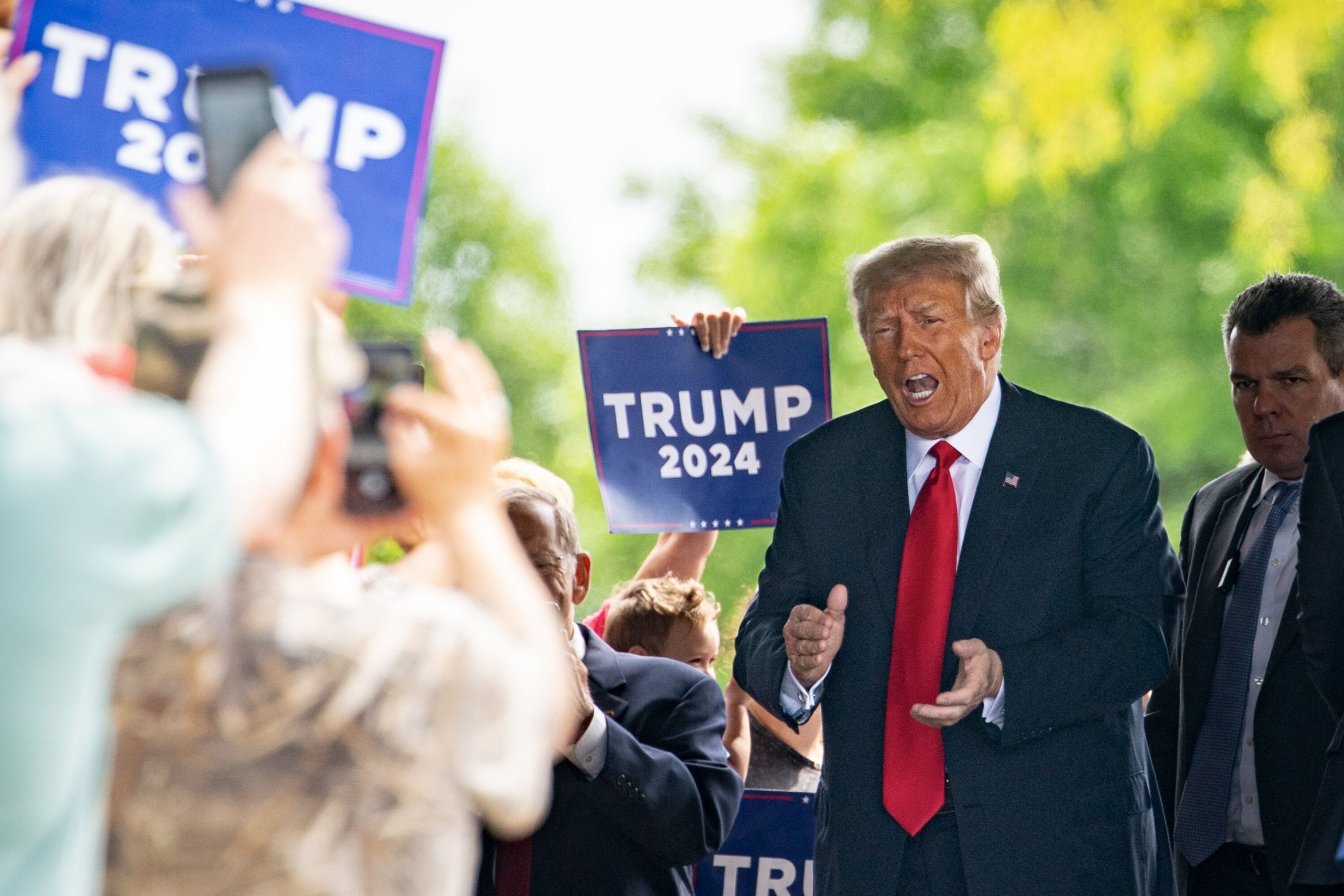 Trump lashes out at DeSantis during trip to Iowa