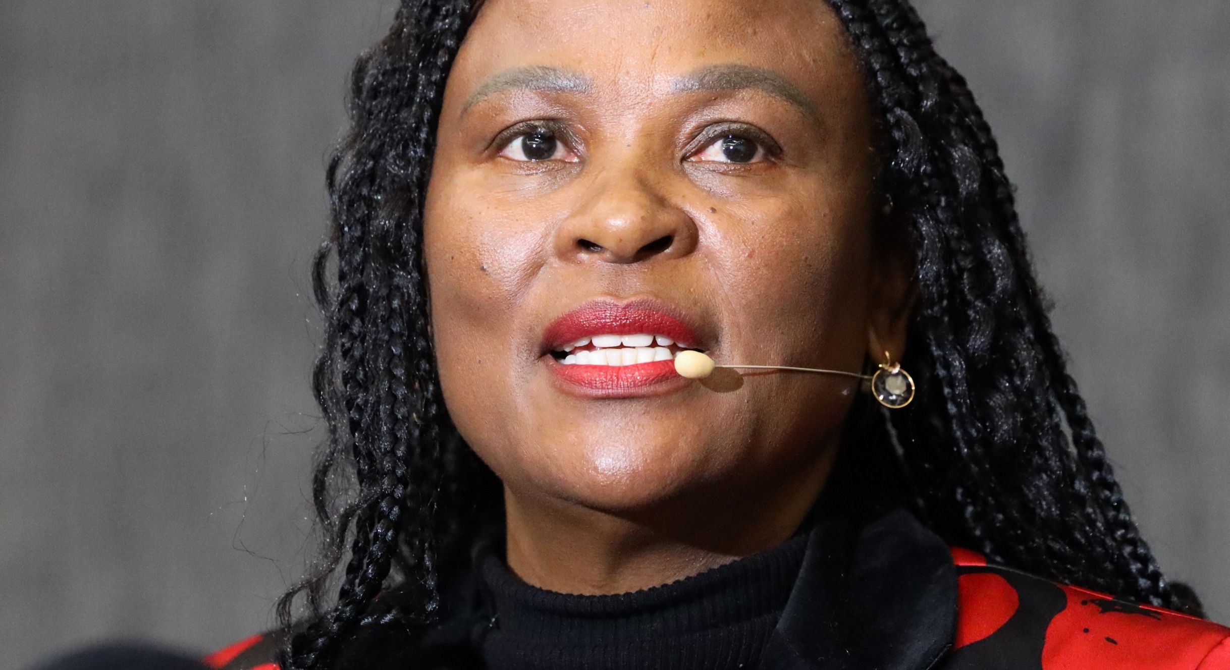 At Sandton 'press conference', Mkhwebane's reality distortion field acquires even more warped dimensions